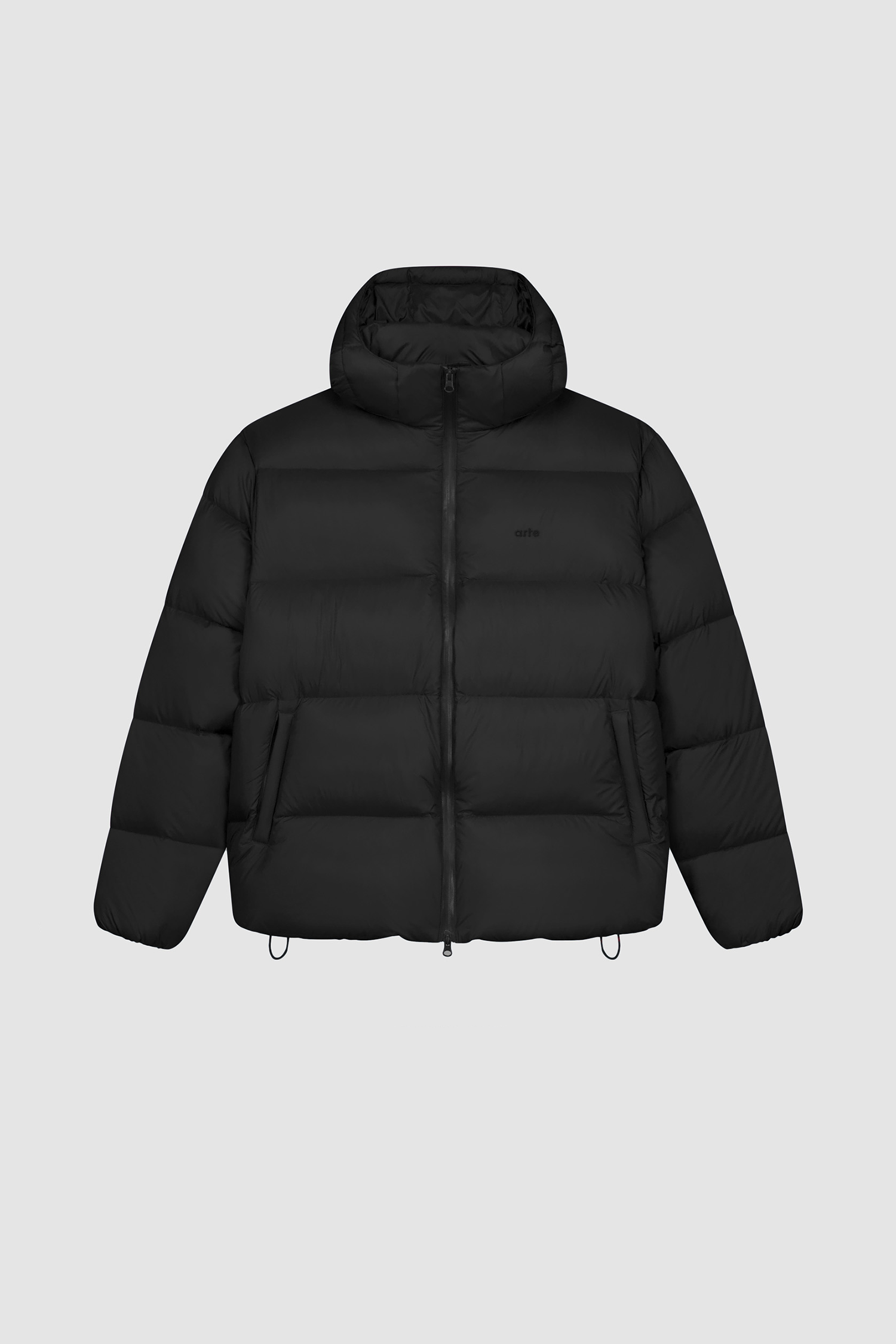 Arte Puffer Jacket - Black
