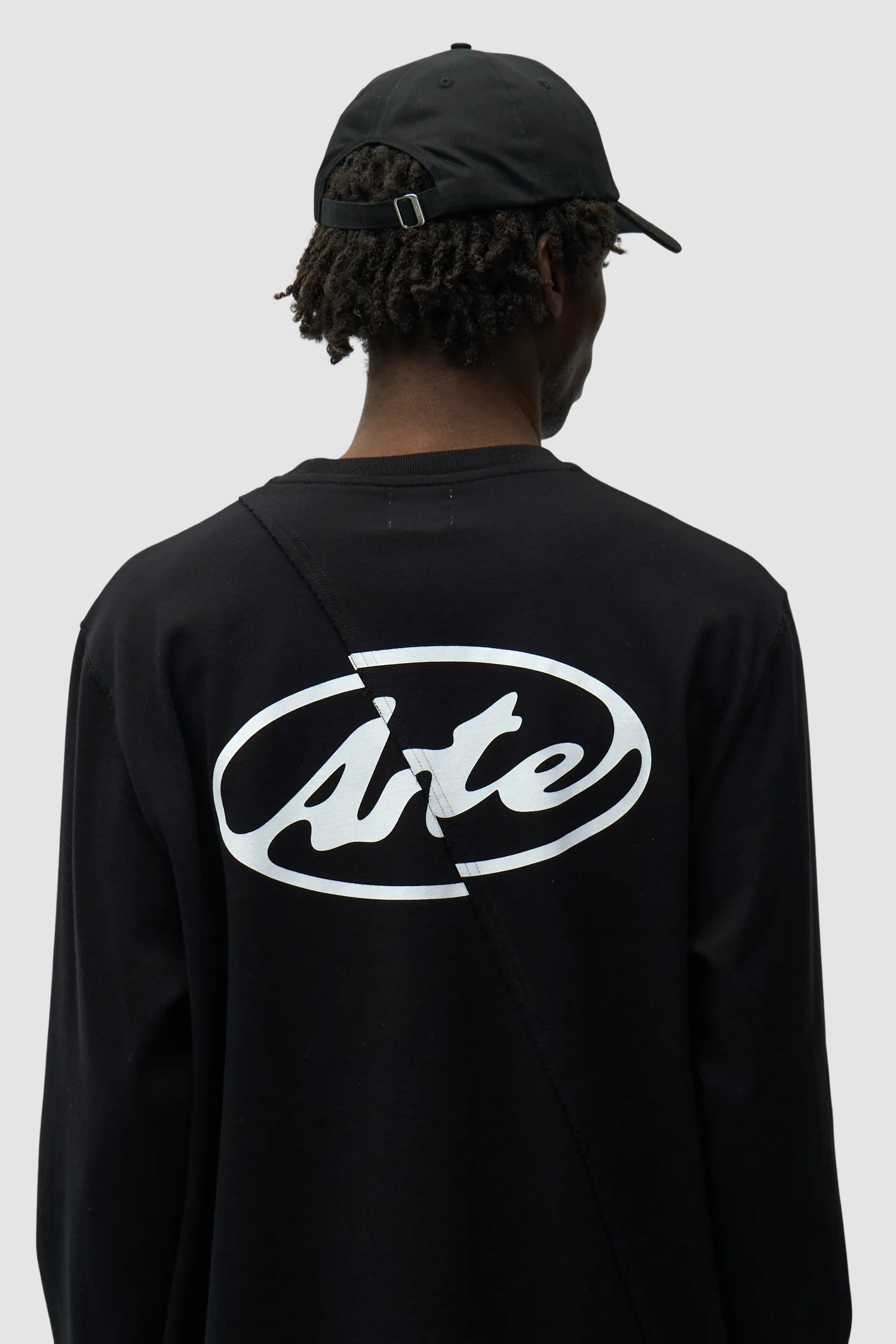 Casquette avec logo en forme de cœur - Noir