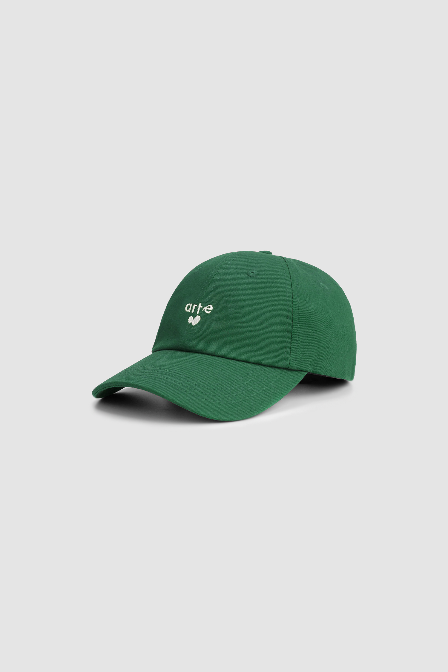 Casquette avec logo en forme de cœur - Vert