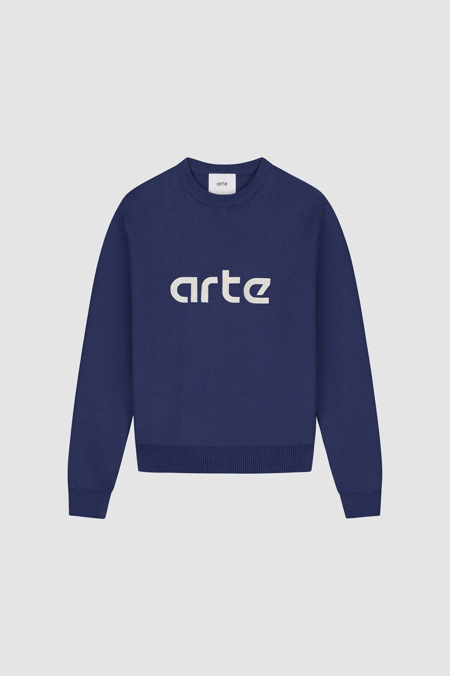 Pull à logo Kris - Marine