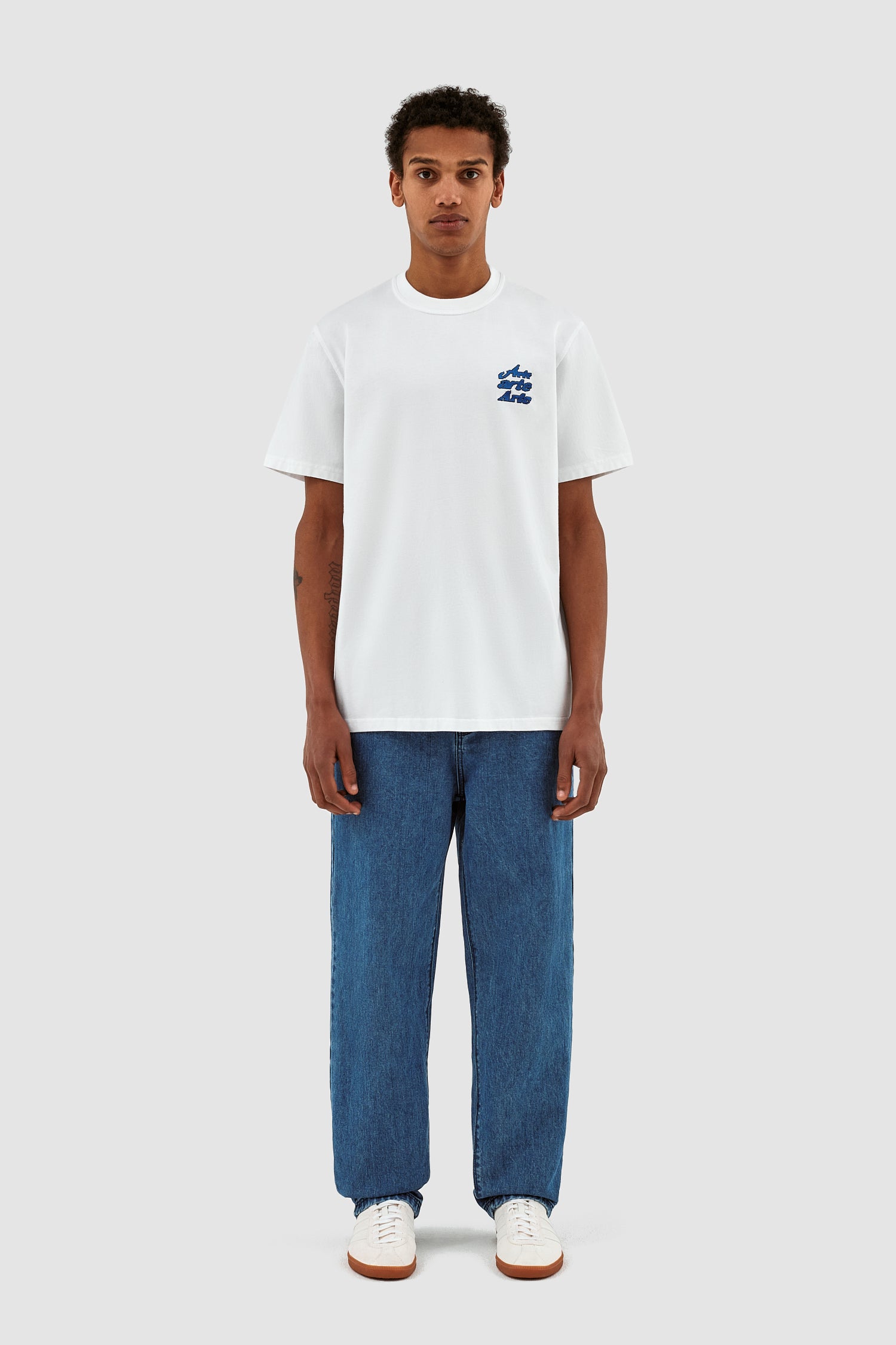 T-shirt Tommy Back Multi - Blanc