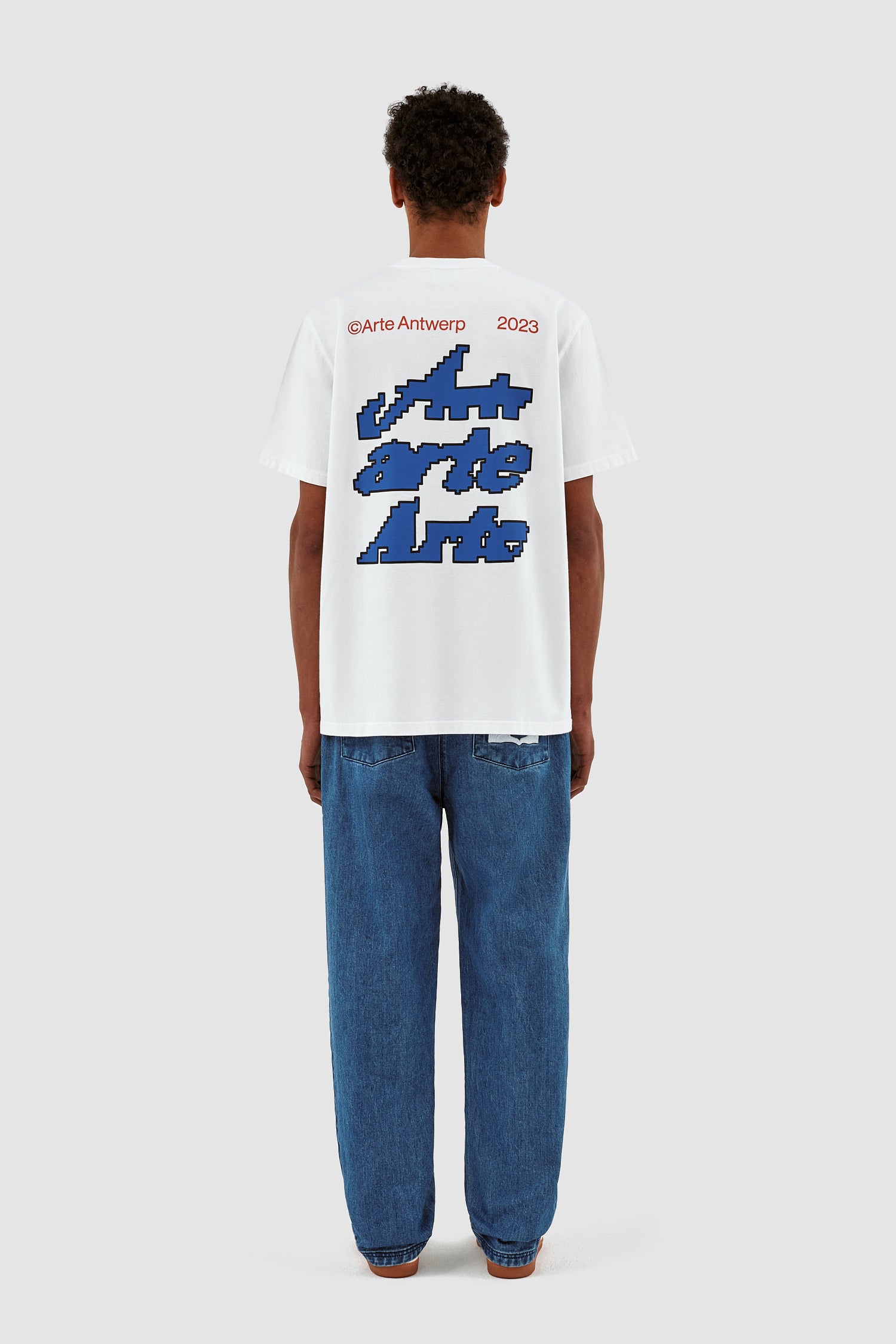 T-shirt Tommy Back Multi - Blanc