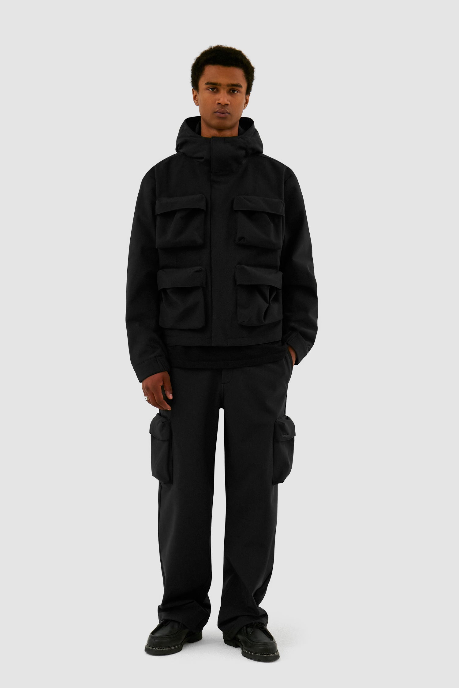 Pantalon à poches 3D - Noir - Arte Antwerp
