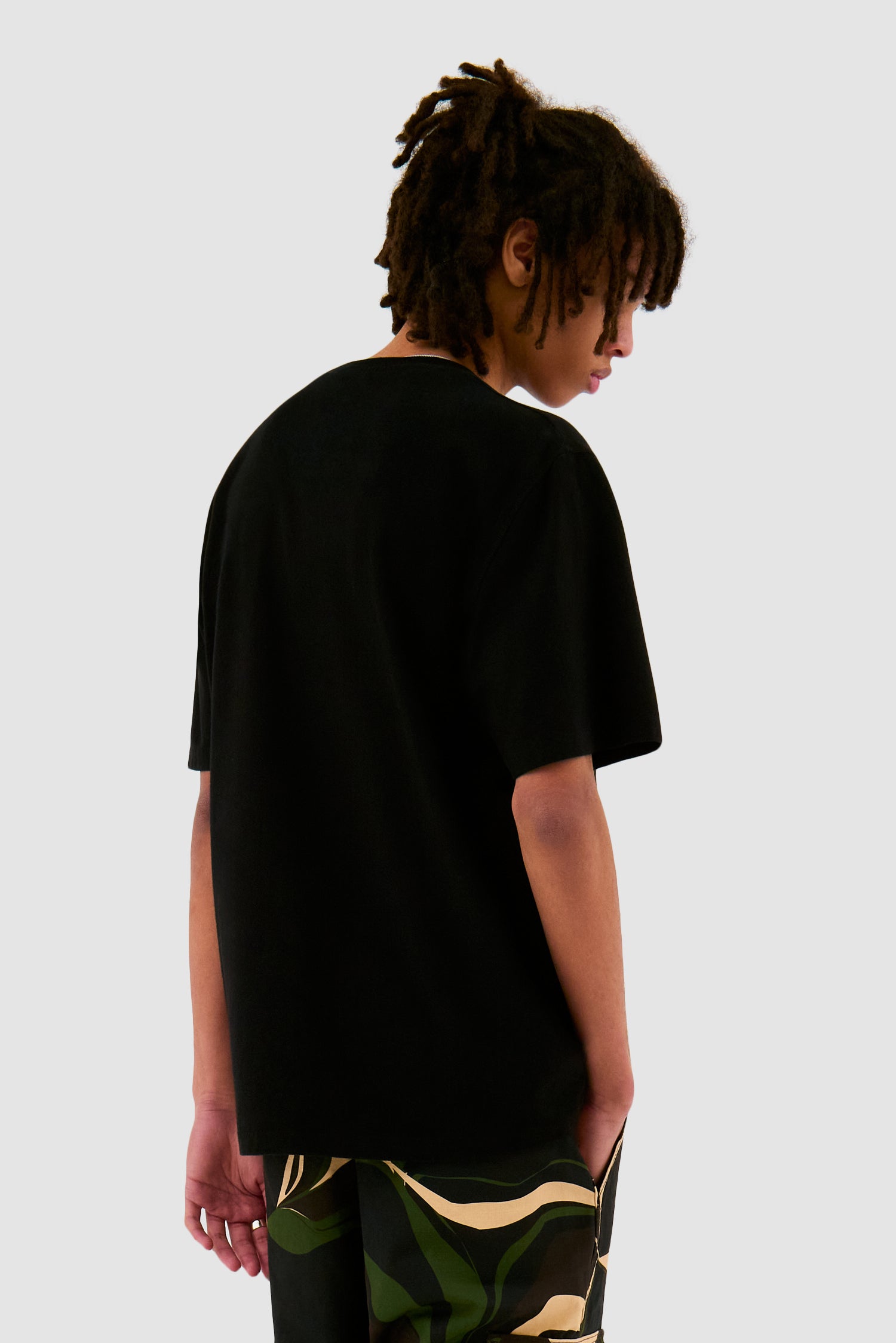 T-shirt avec logo en forme de cœur - Noir