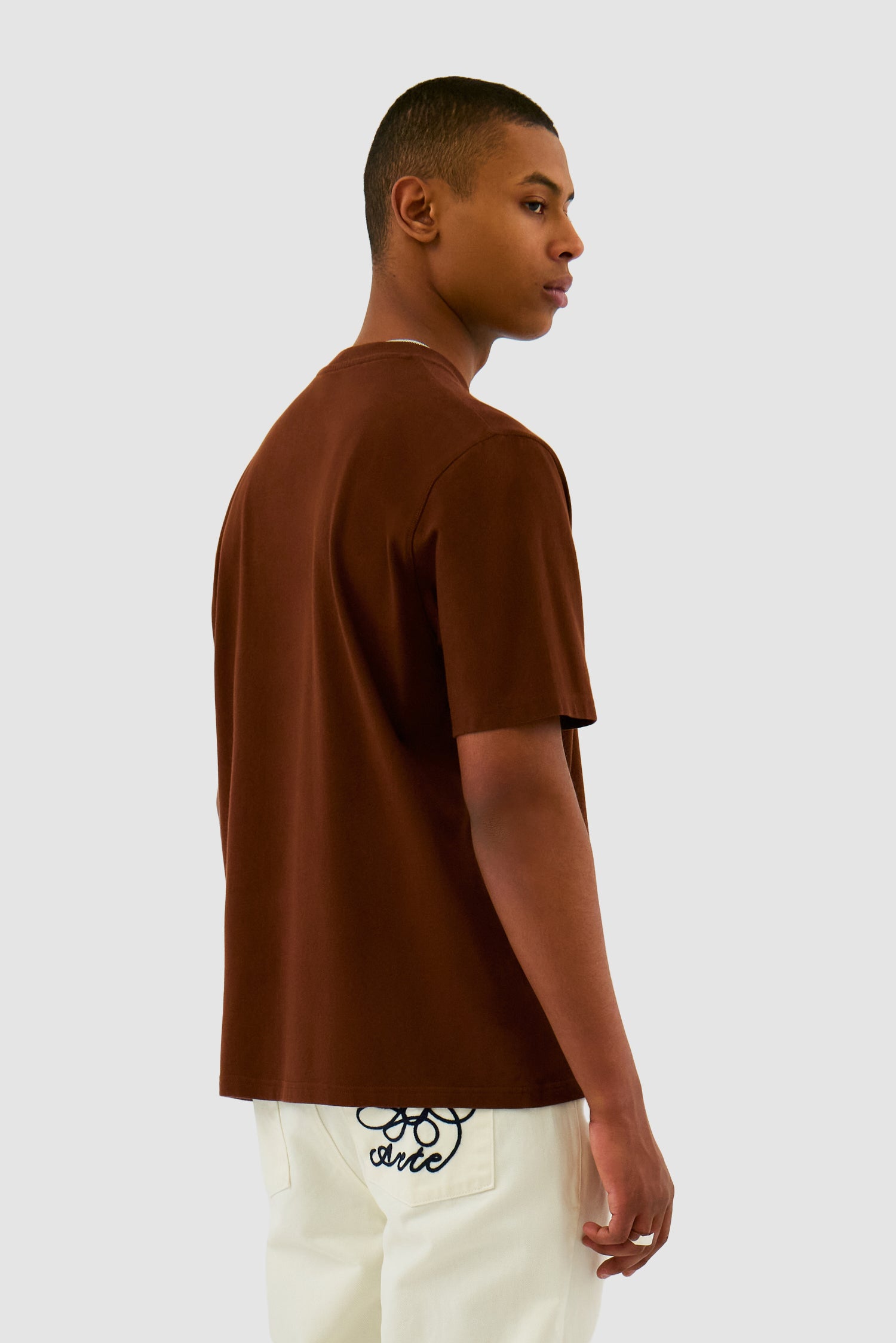 Heart Logo T-shirt - Brown