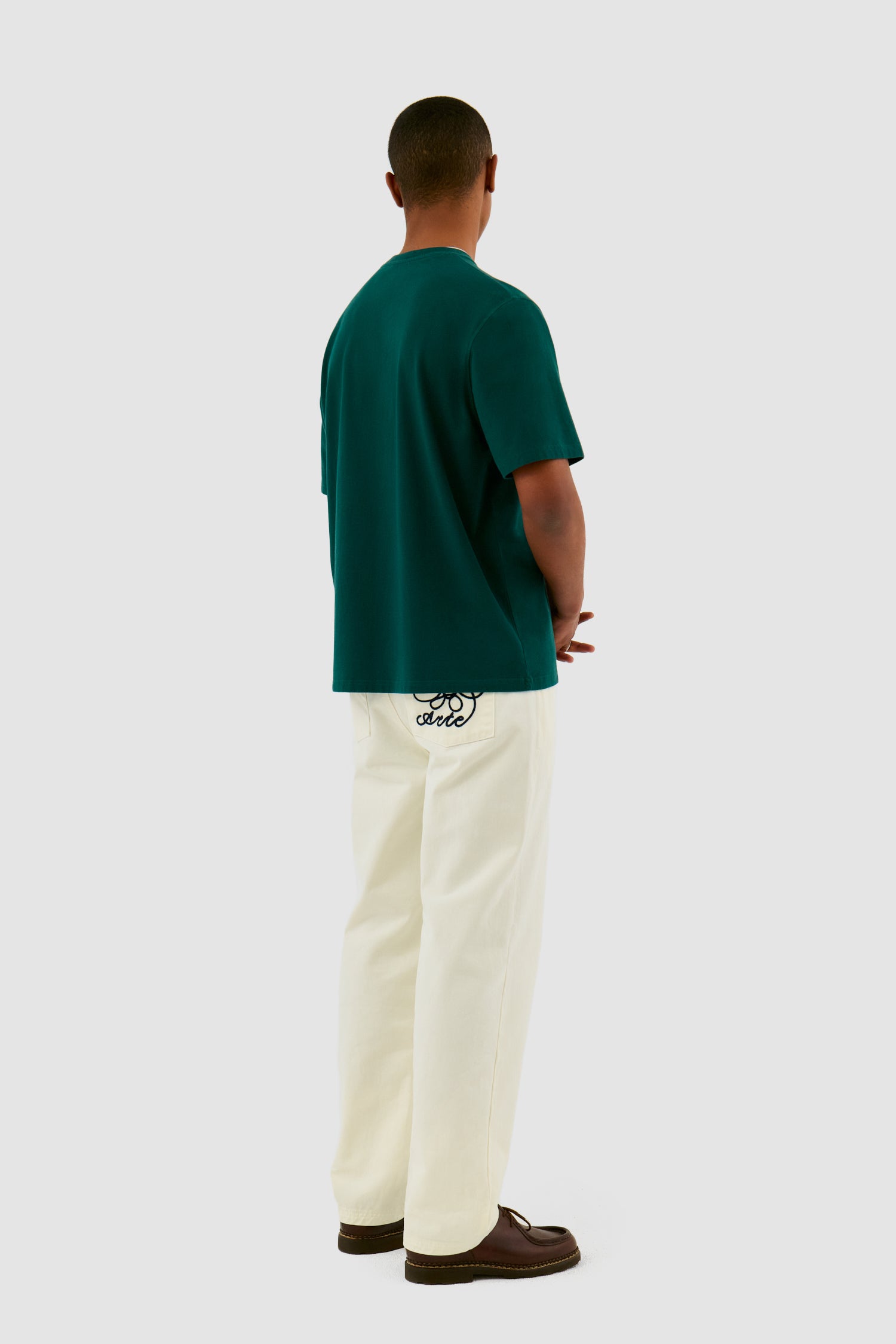 T-shirt avec logo en forme de cœur - Vert