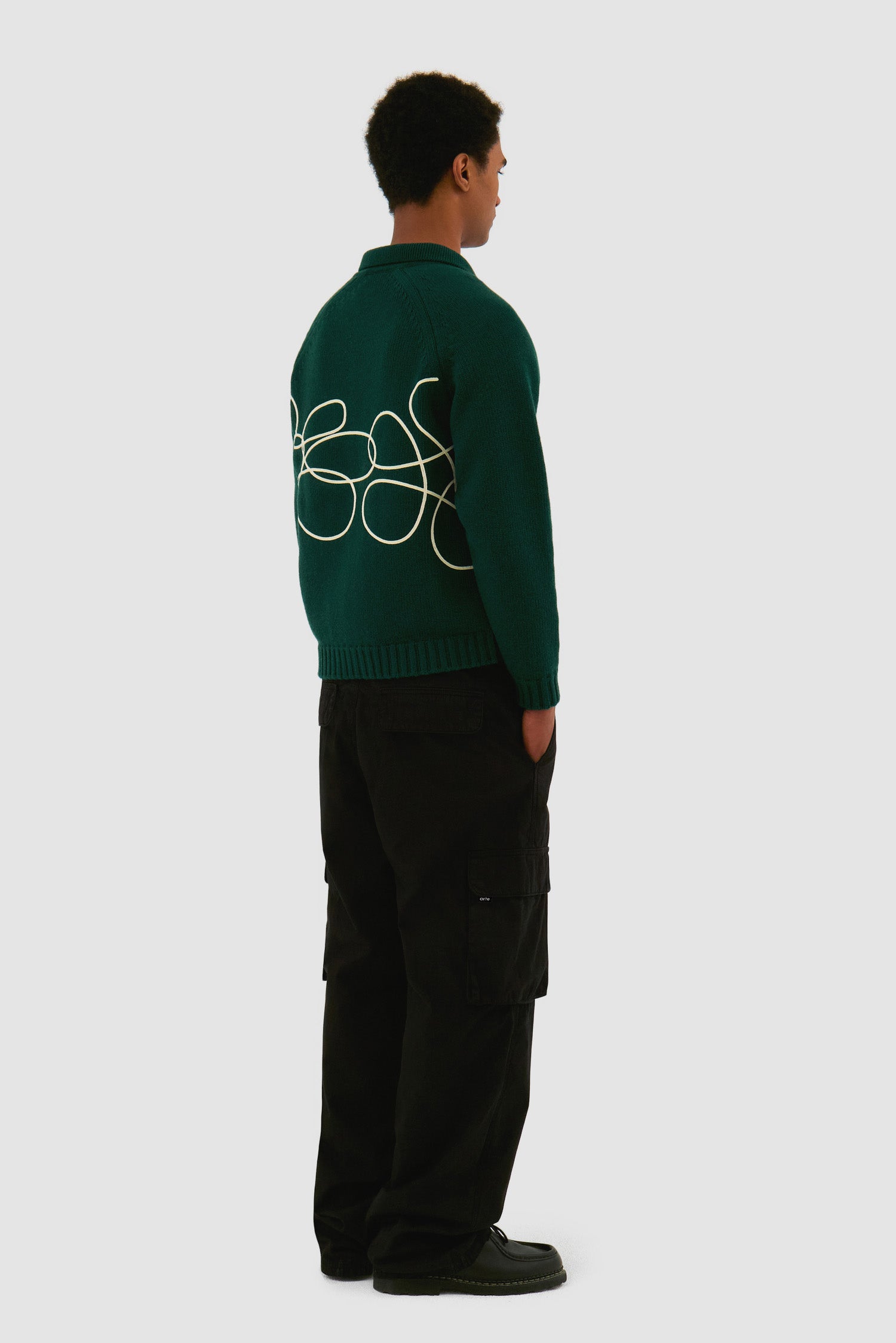 Cargo Pants - Black - Arte Antwerp