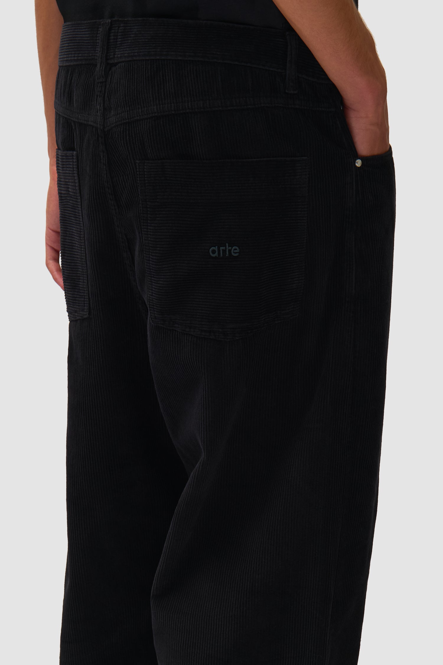 Corduroy Pants - Black