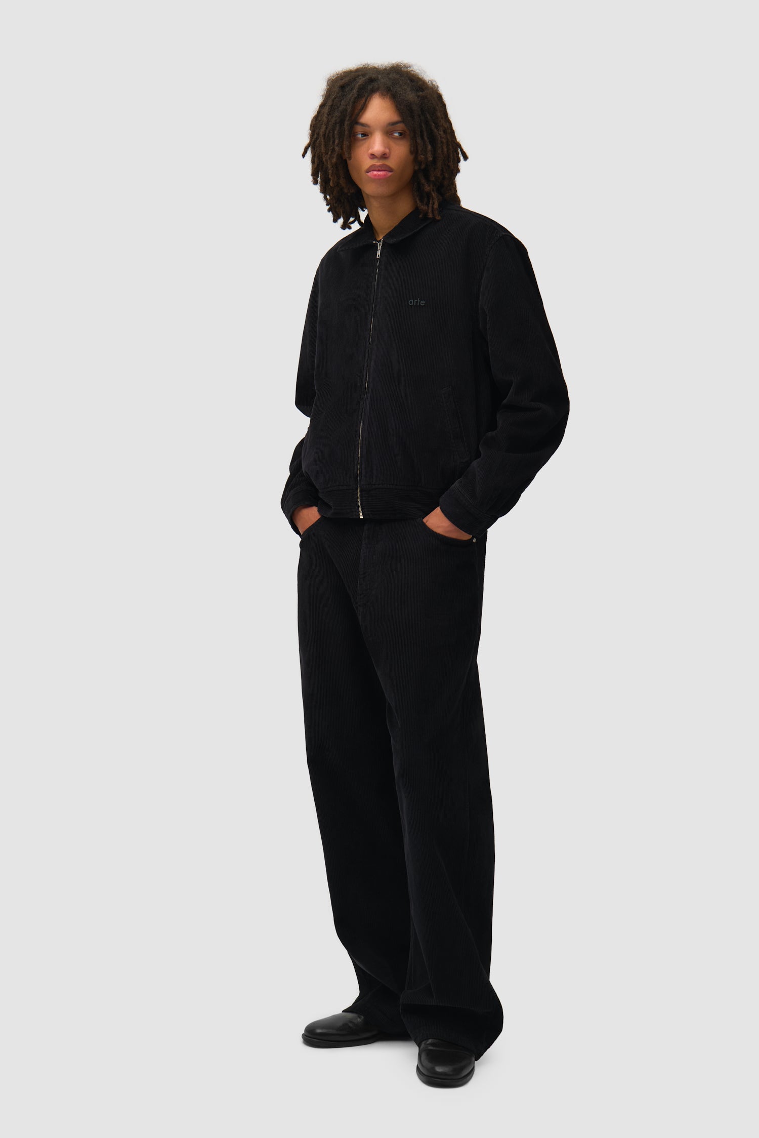 Corduroy Pants - Black