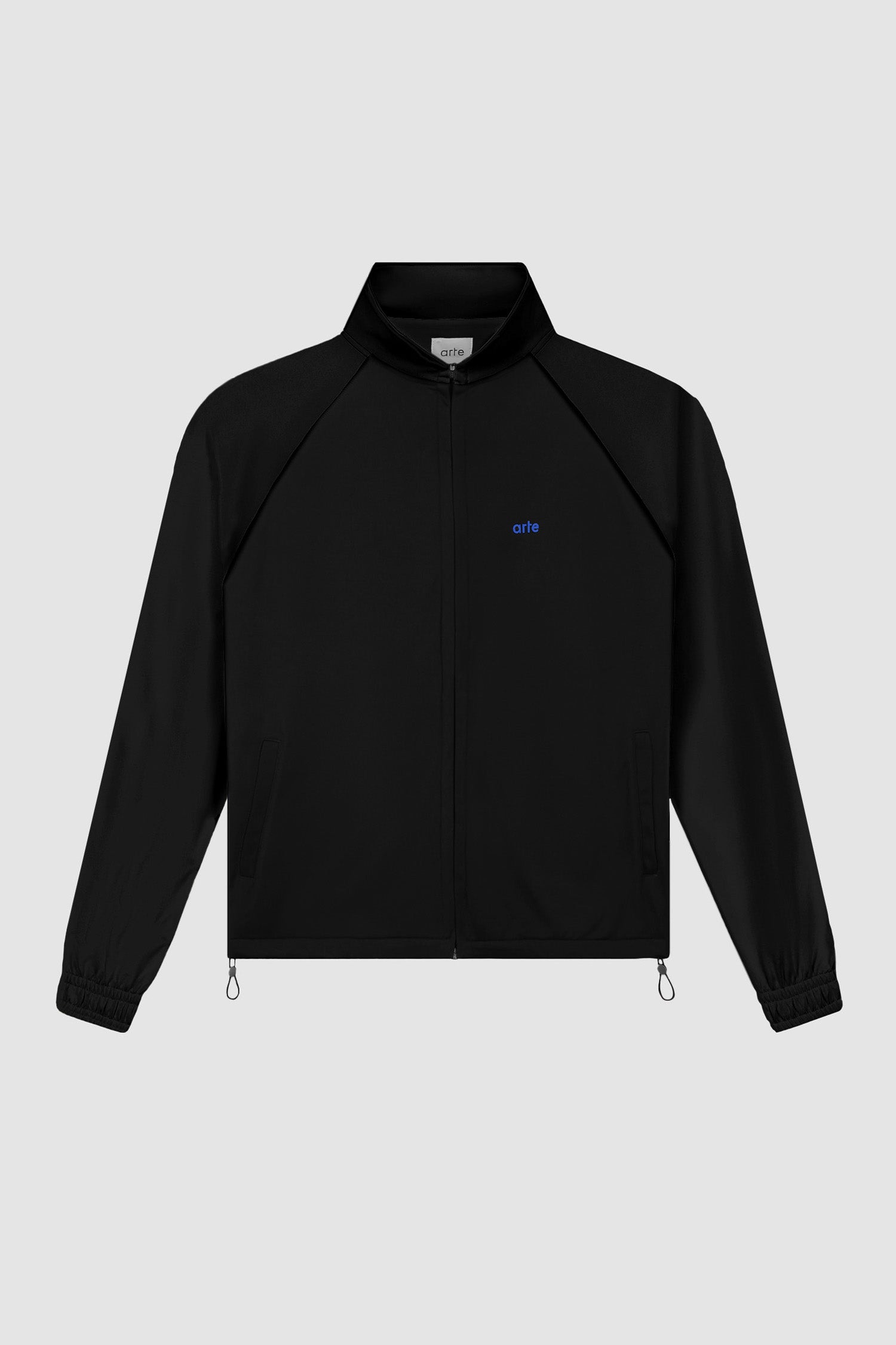 Carded Tracksuit Top - Black