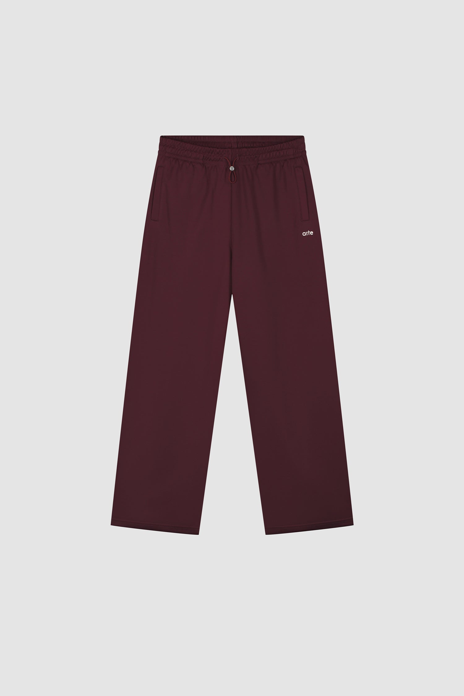 Carded Tracksuit Bottom - Bordeaux
