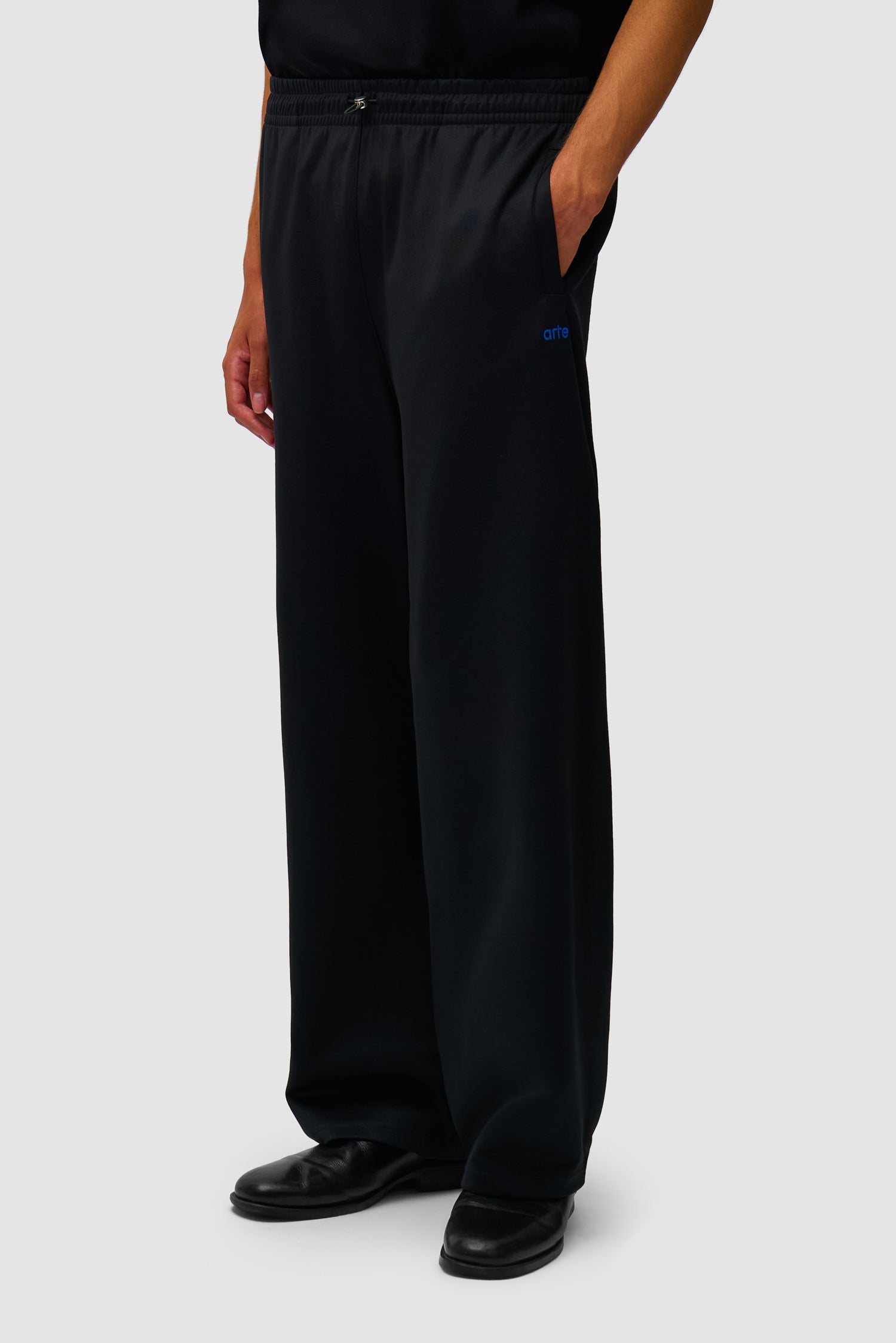 Carded Tracksuit Bottom - Black