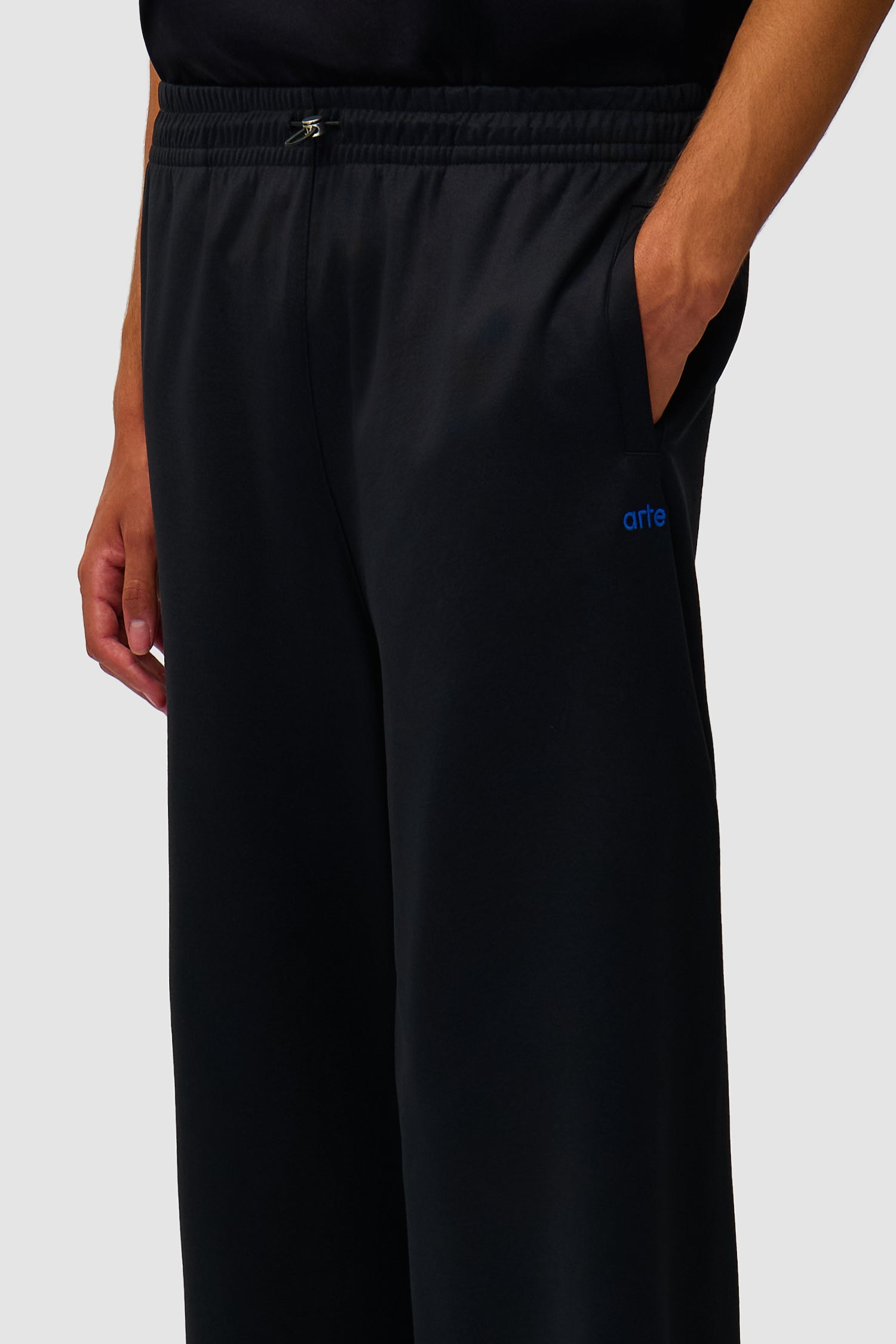 Carded Tracksuit Bottom - Black