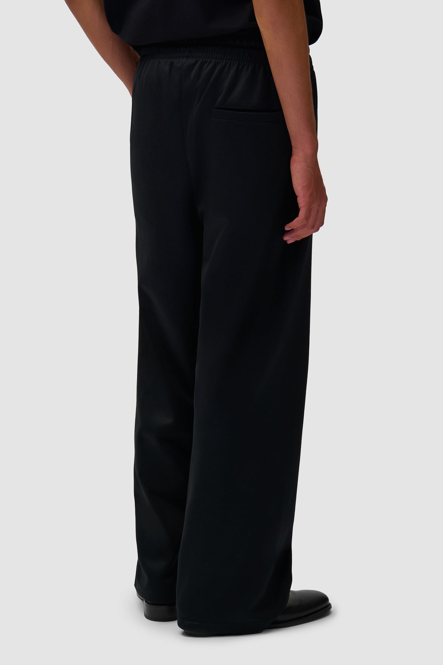 Carded Tracksuit Bottom - Black