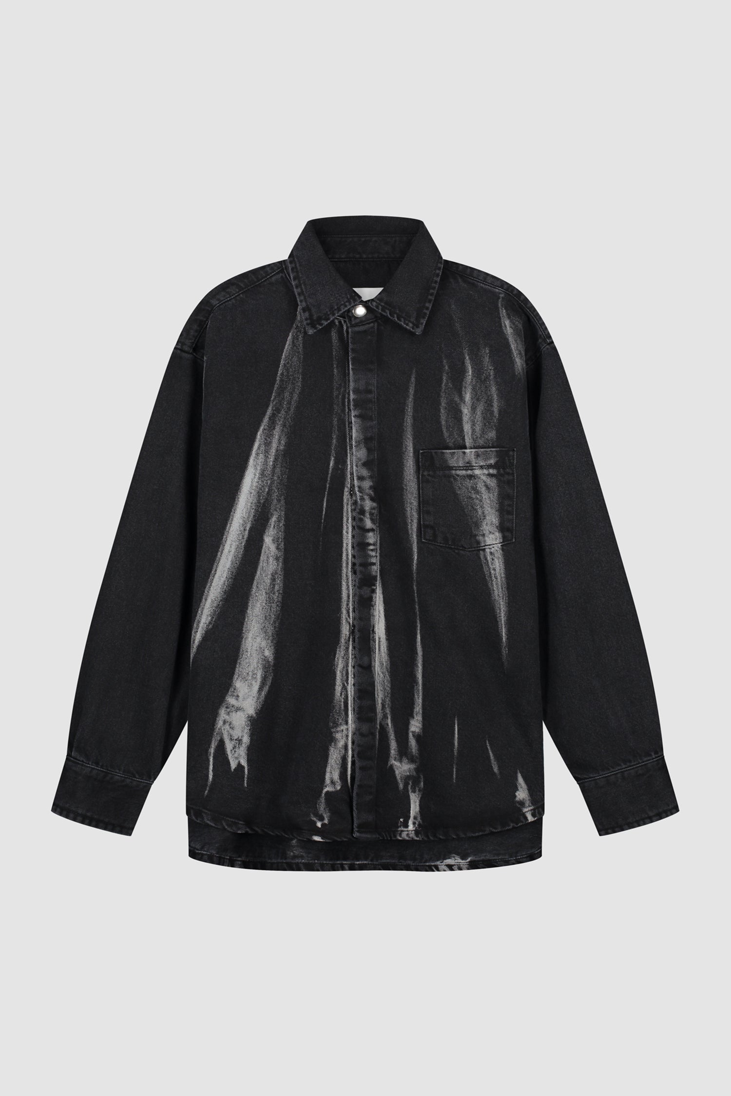 Denim Shirt - Black Denim