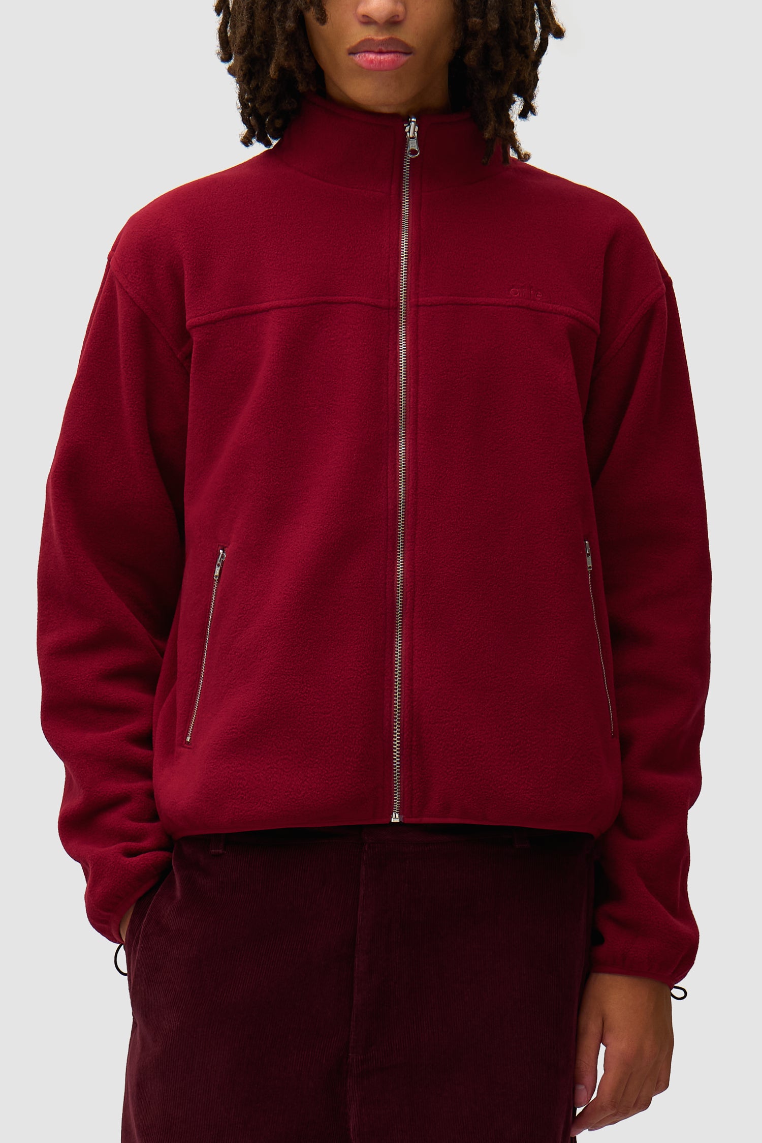 Corduroy Technical Jacket - Bordeaux