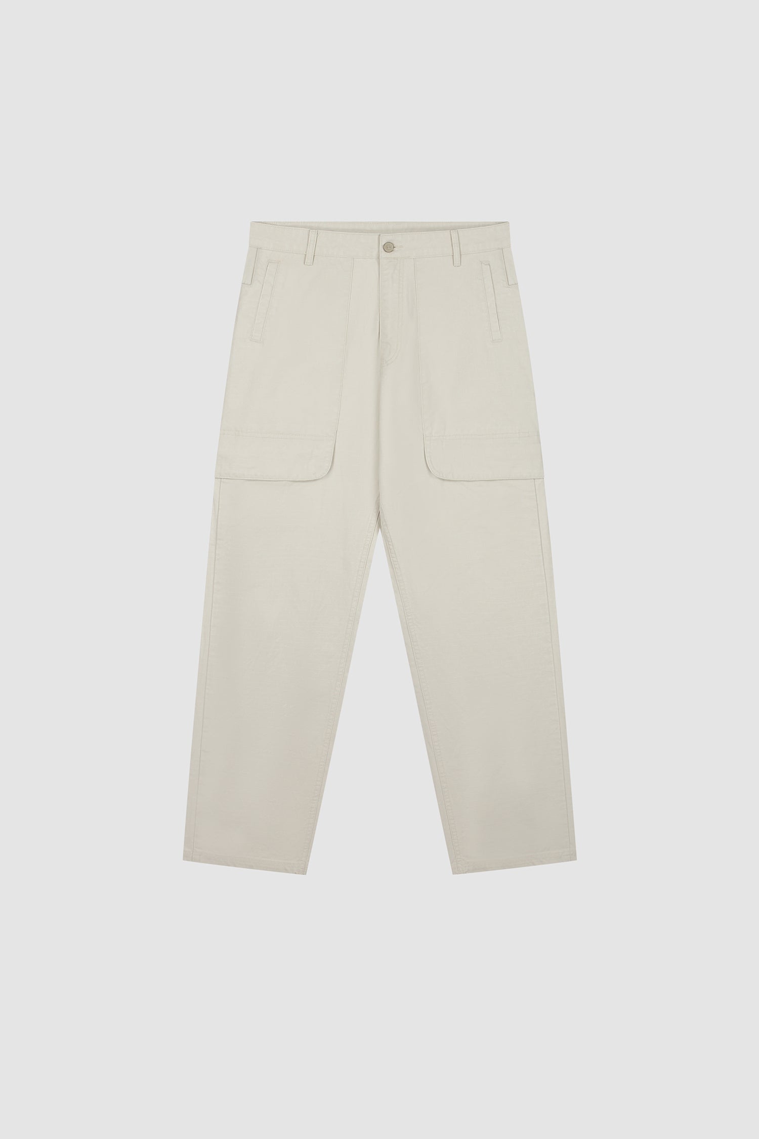 Heavy Ripstop Pants - Cream