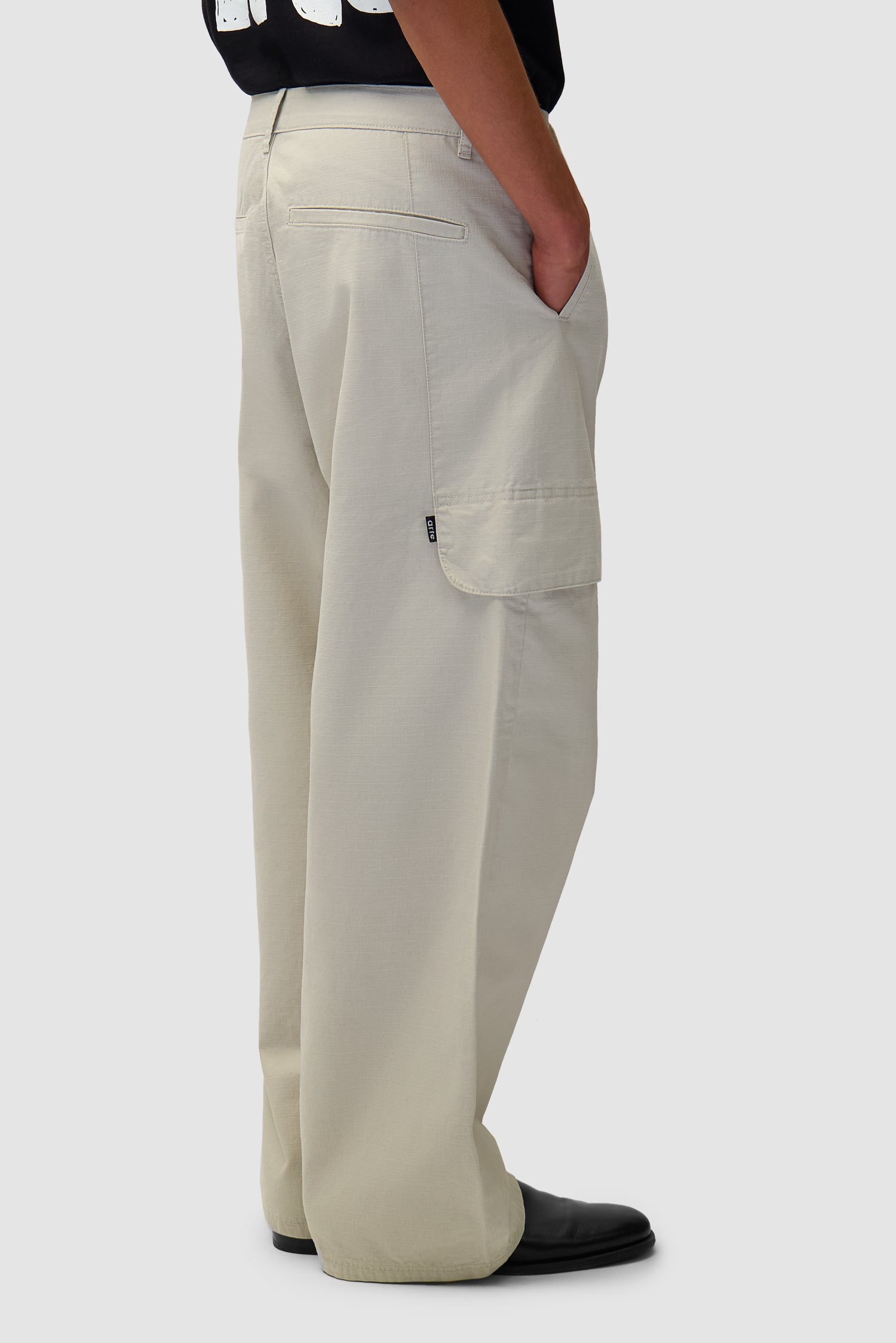 Heavy Ripstop Pants - Cream