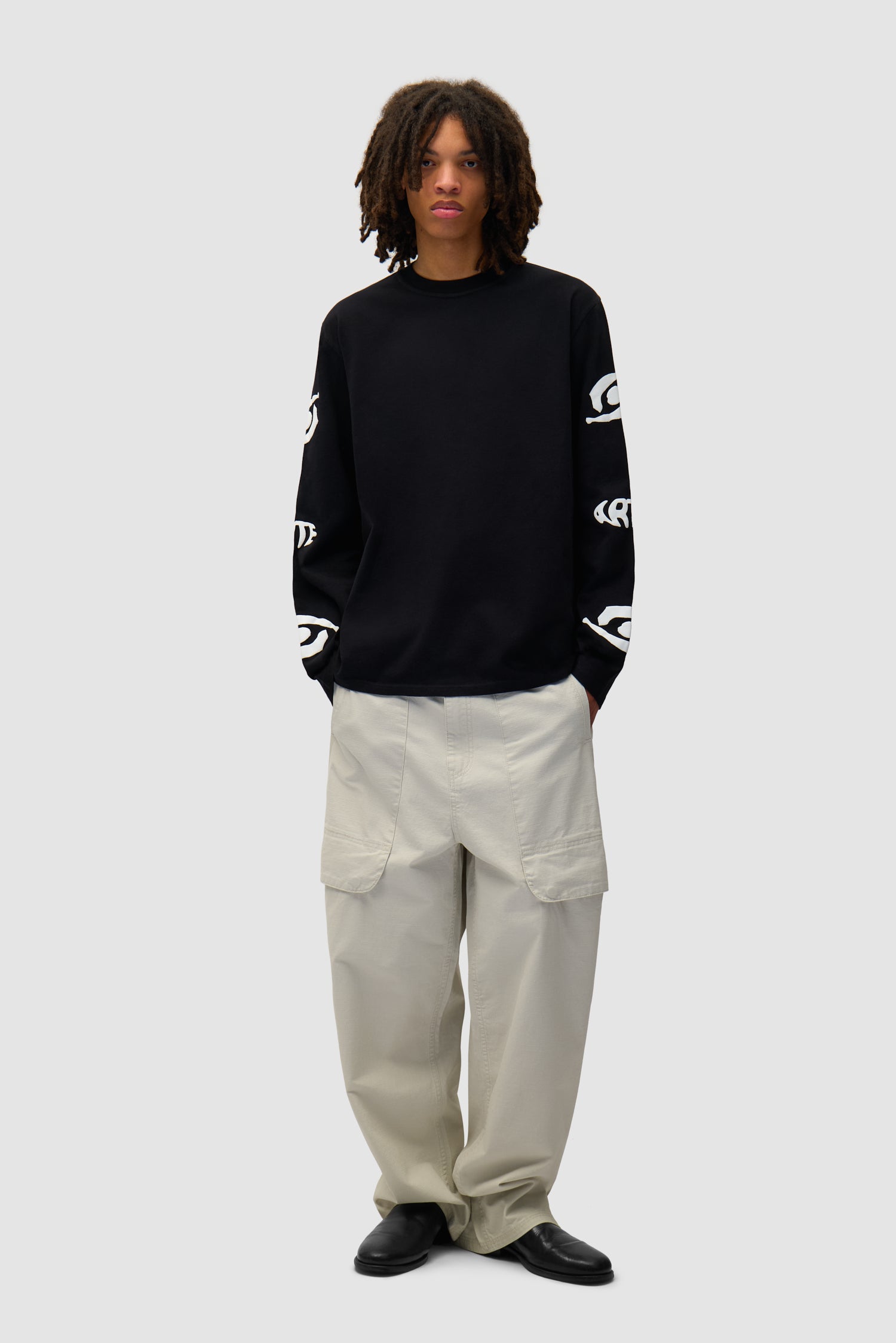 Heavy Ripstop Pants - Cream