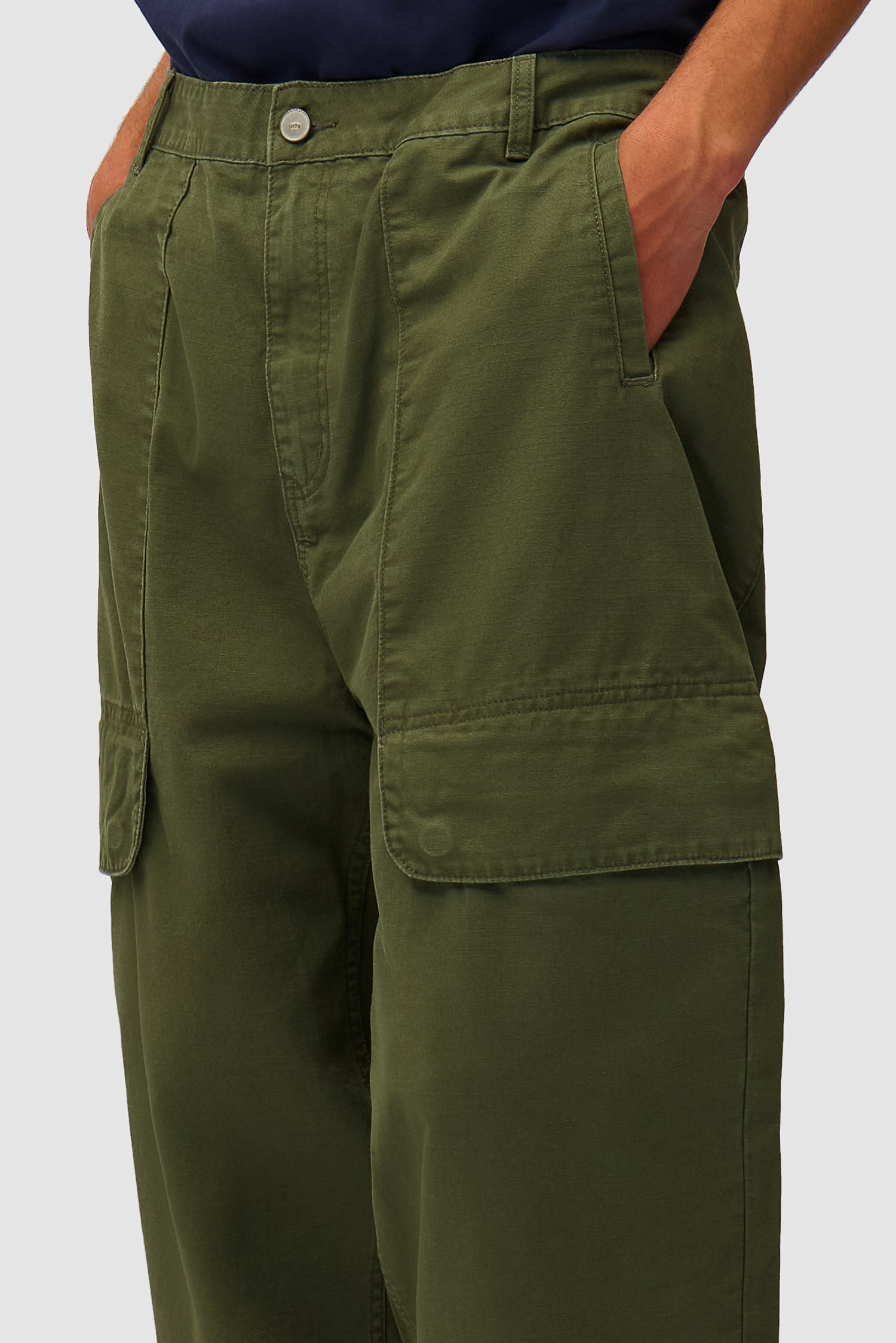 Heavy Ripstop Pants - Dark Green