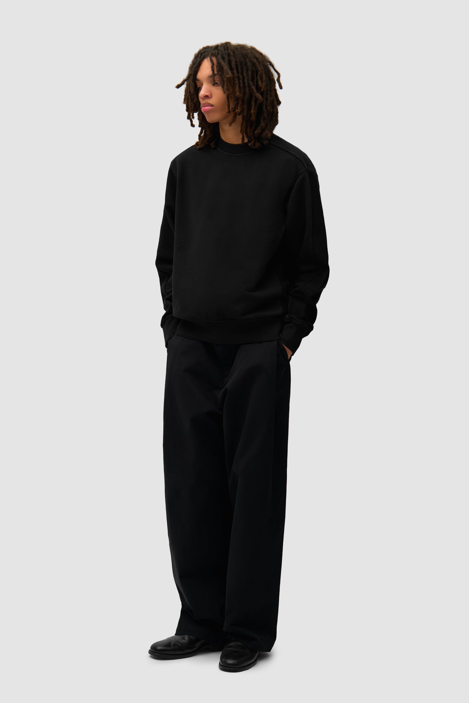 In/Out Crewneck - Noir