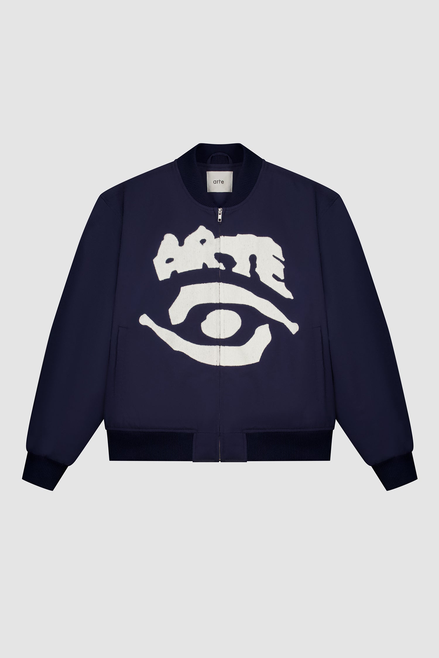 Eye Bomber Jacket - Navy
