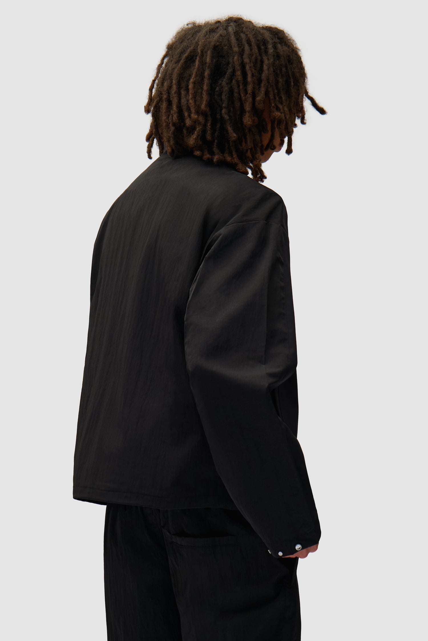 Veste de survêtement en nylon - Noir