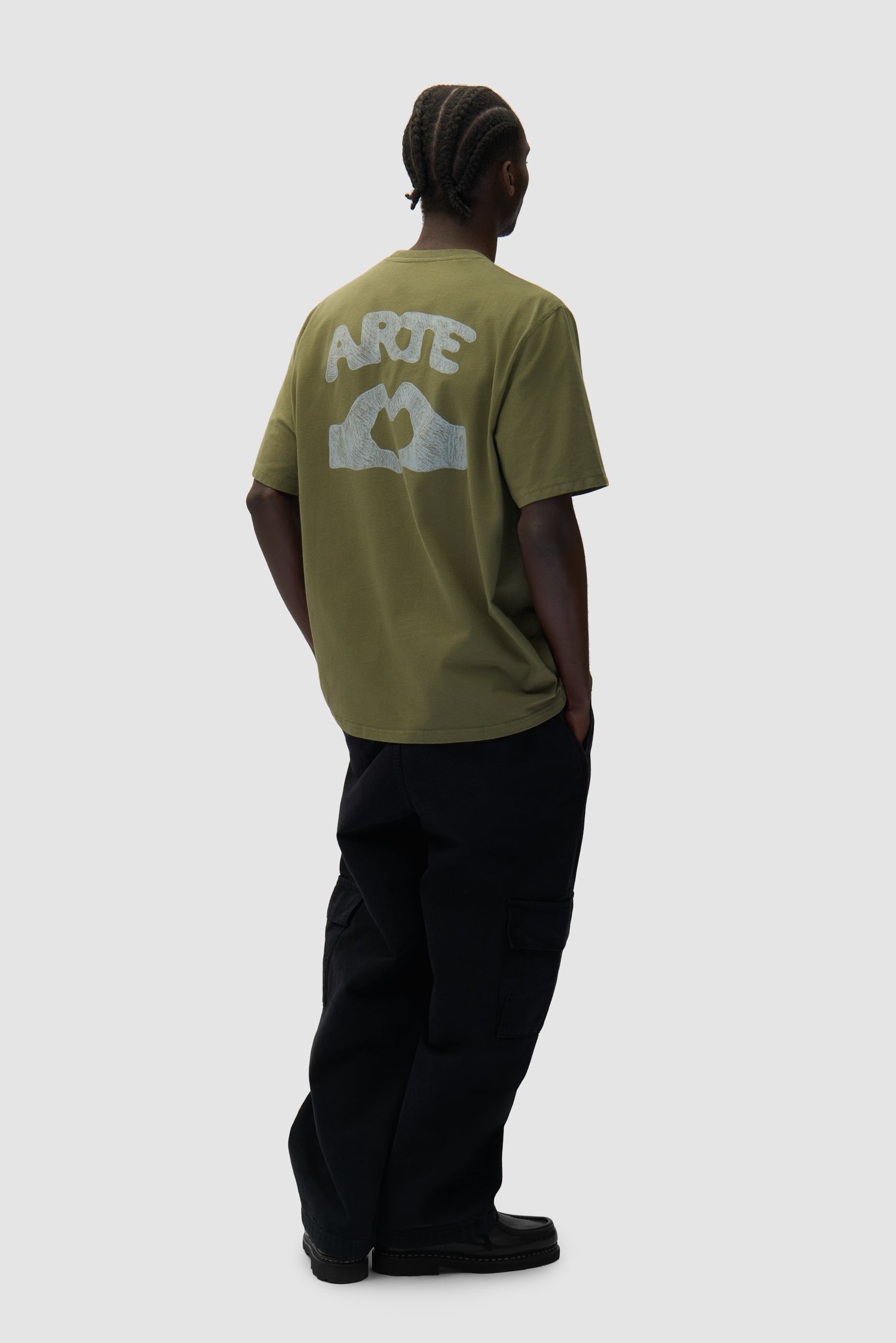 Diels Scribble T-shirt - Vert