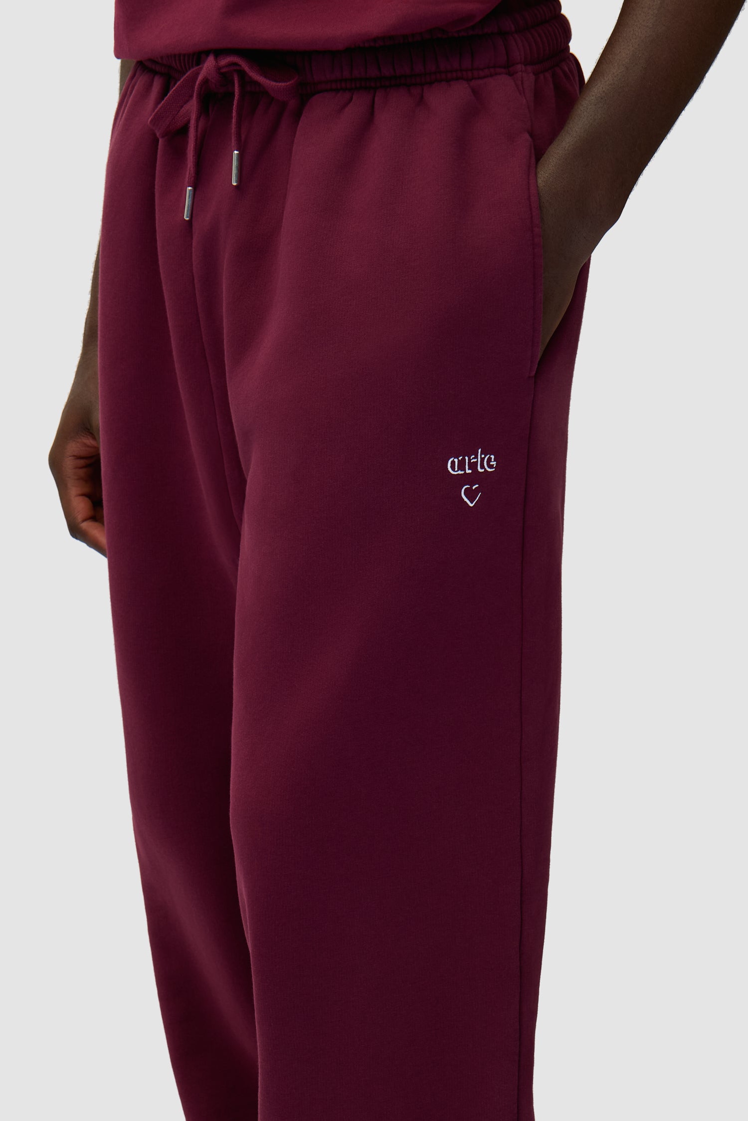 Arte Heart Pants - Bordeaux