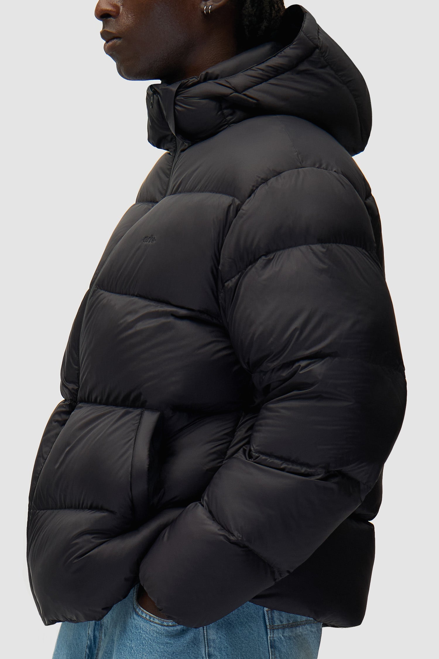 Arte Puffer Jacket - Black