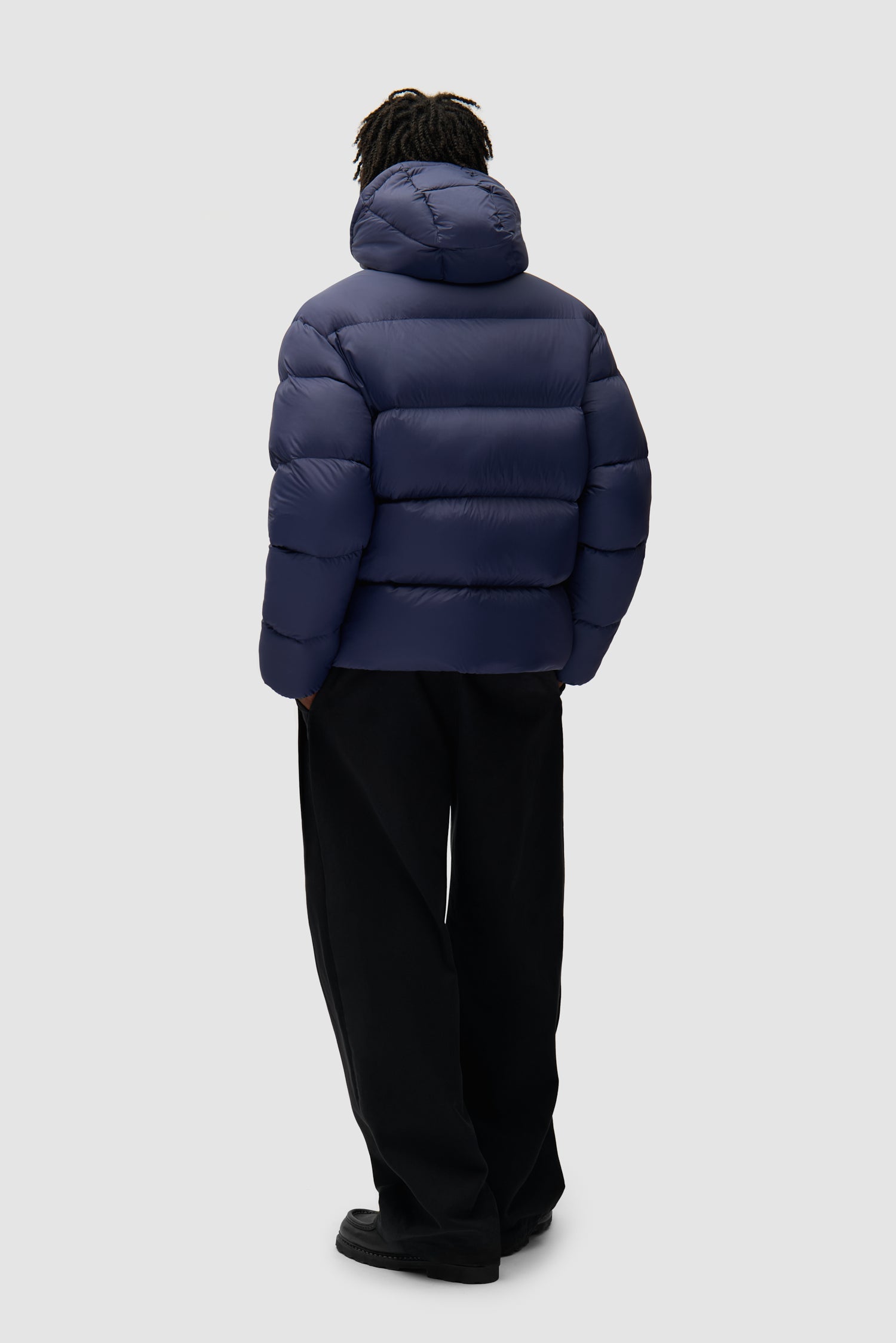 Arte Puffer Jacket - Navy