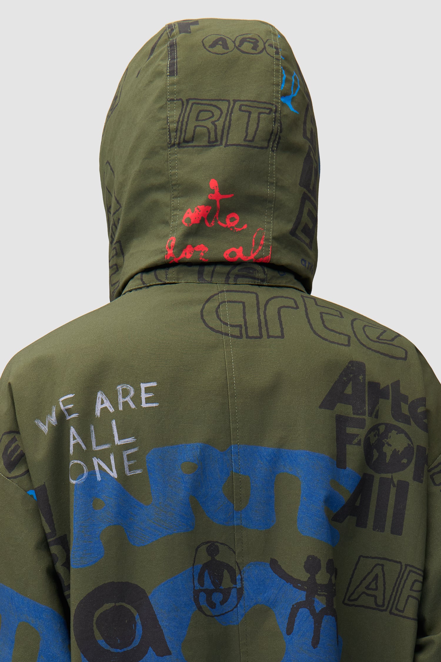 Art Saves Coat - Dark Green