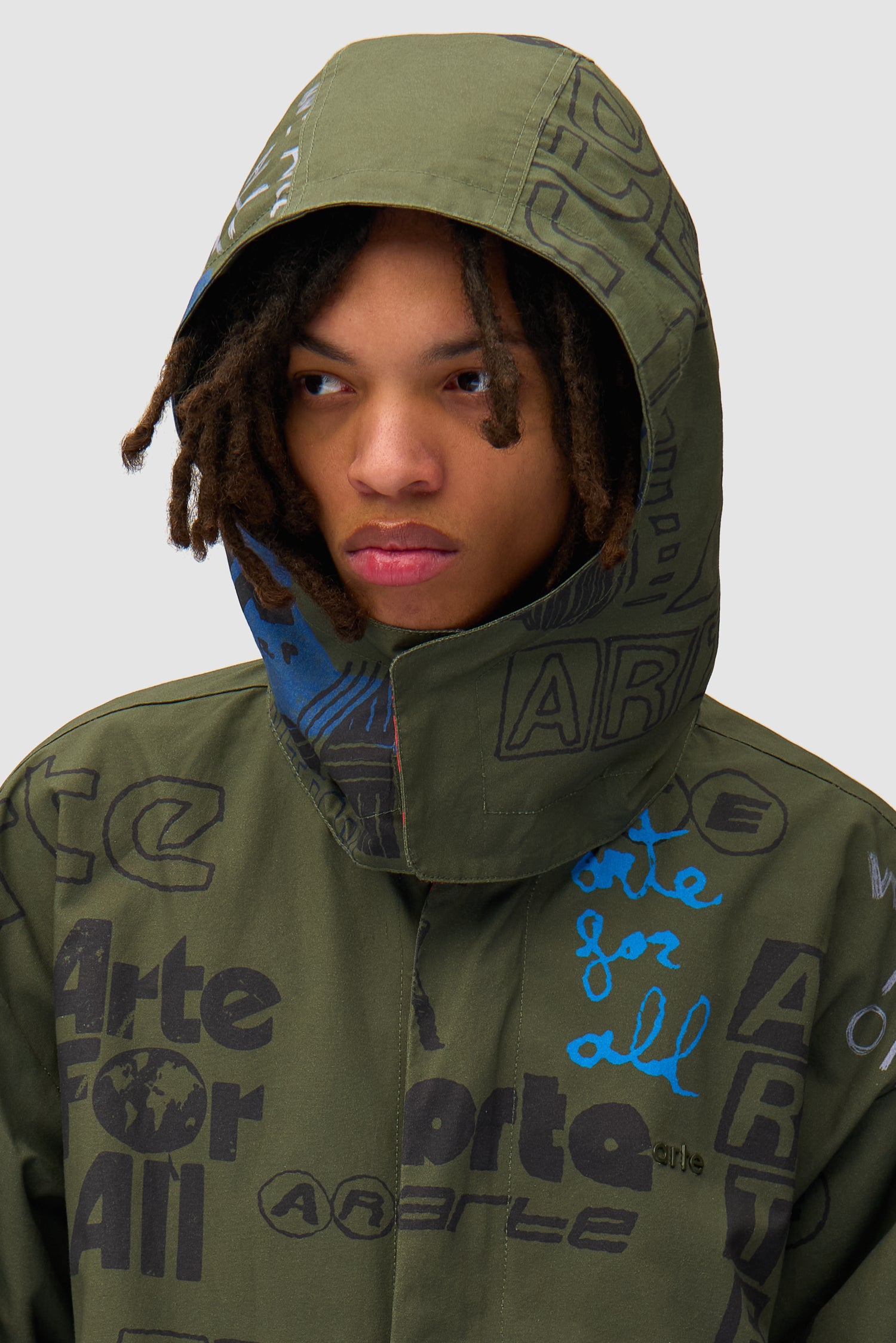 Art Saves Coat - Dark Green