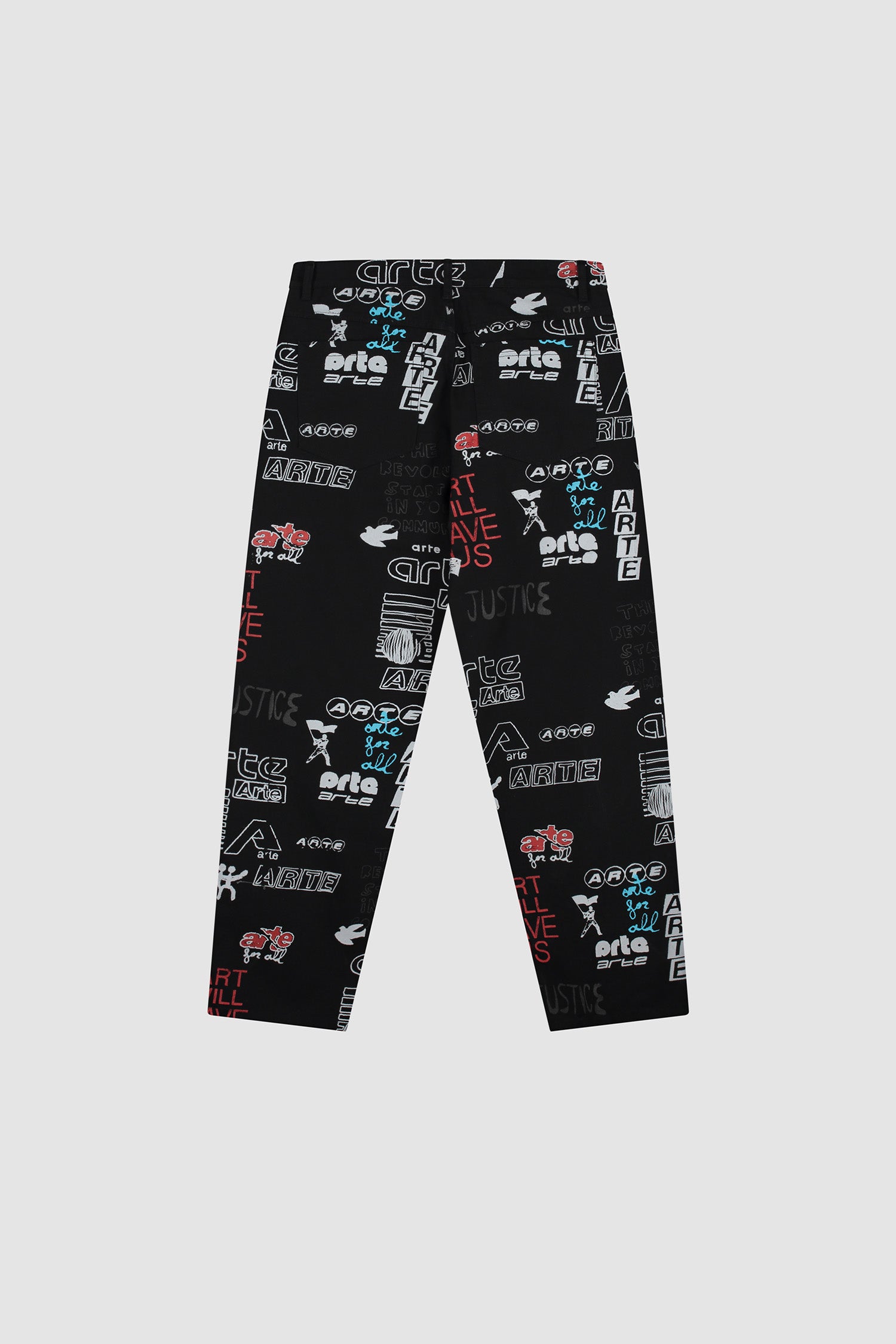 Pantalon Graffiti Allover - Noir