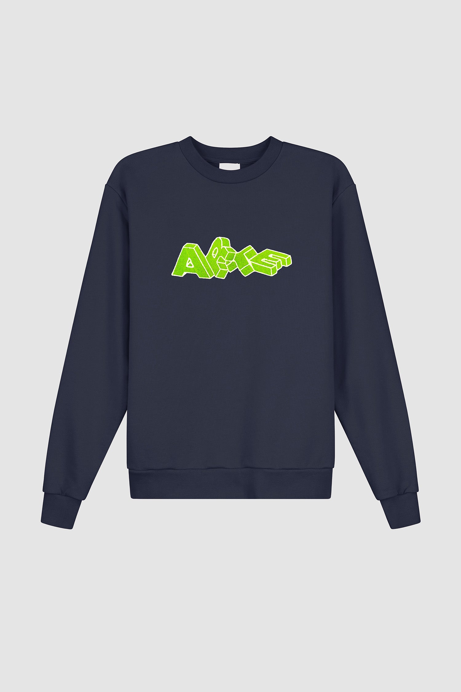 Arte Blocks Crewneck - Navy