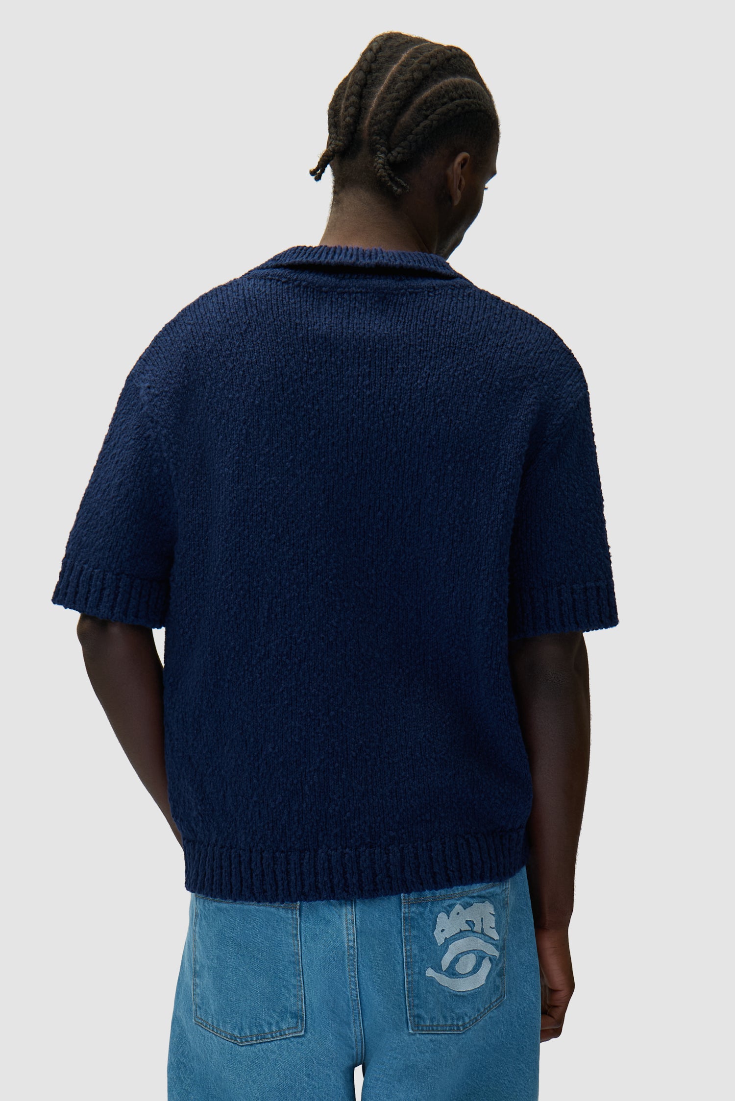 Football Knit - Blue
