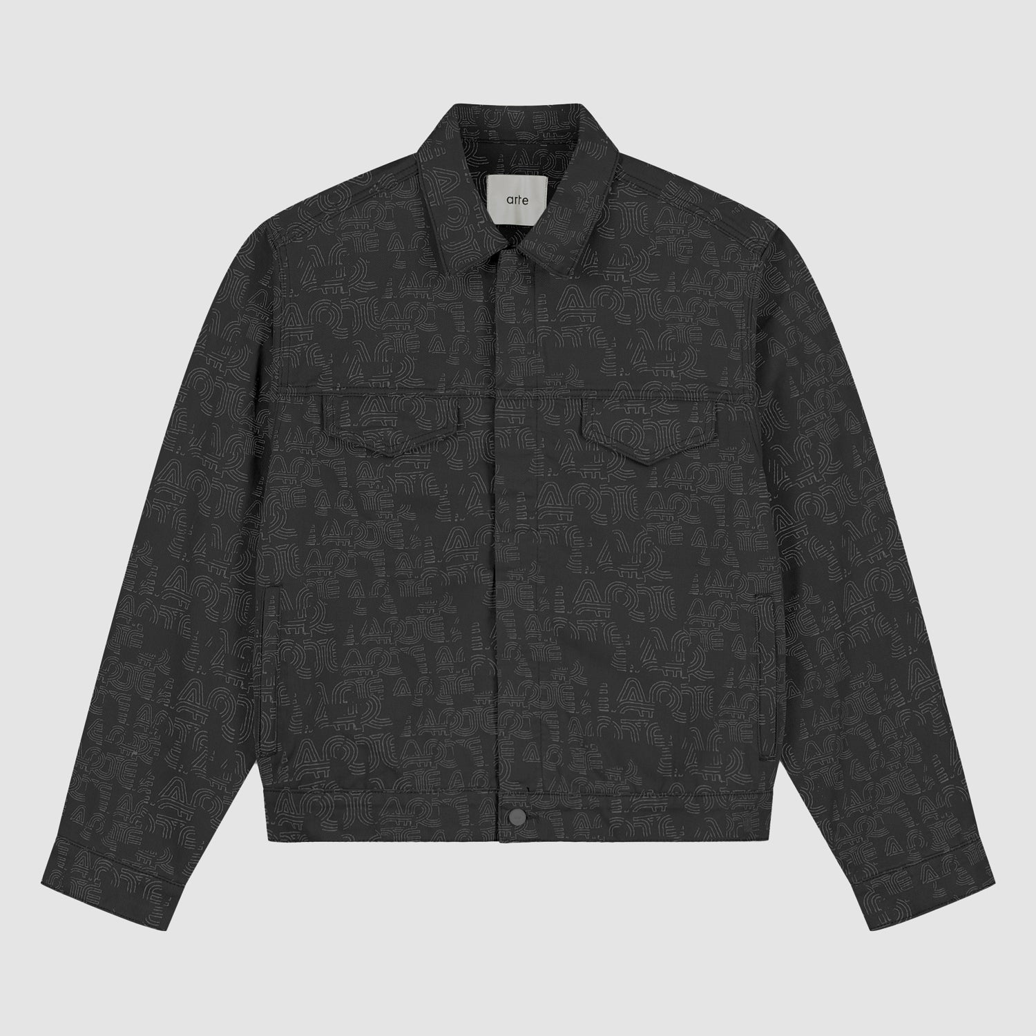 Allover Arte Jacket - Black – Arte Antwerp