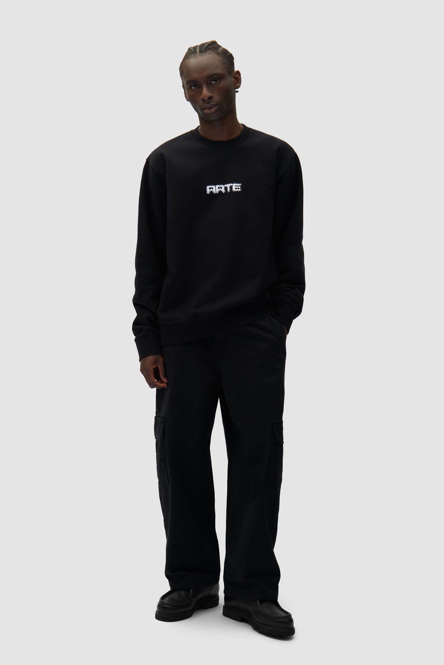Arte Pixel Crewneck - Noir