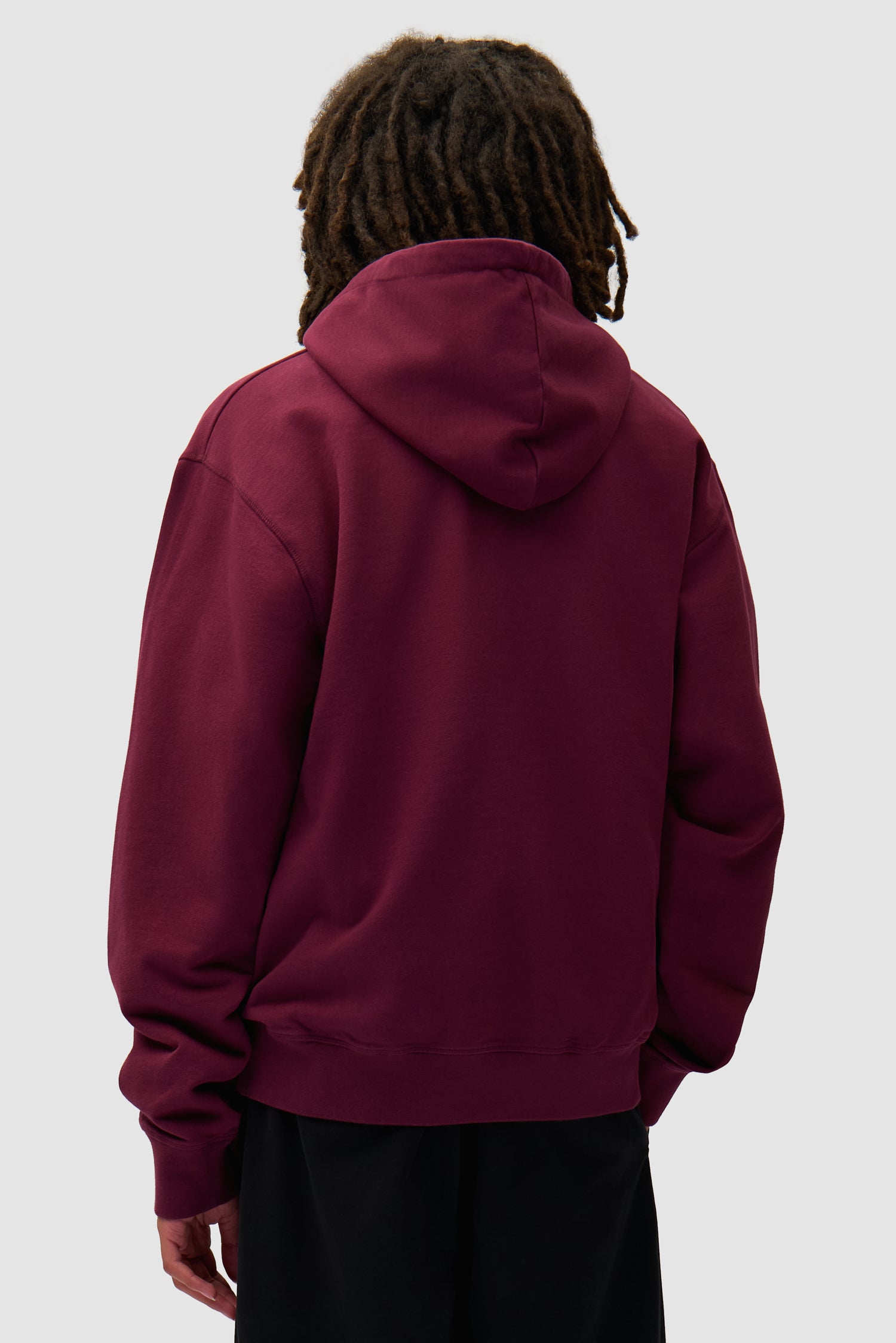 Arte Pixel Hoodie - Bordeaux
