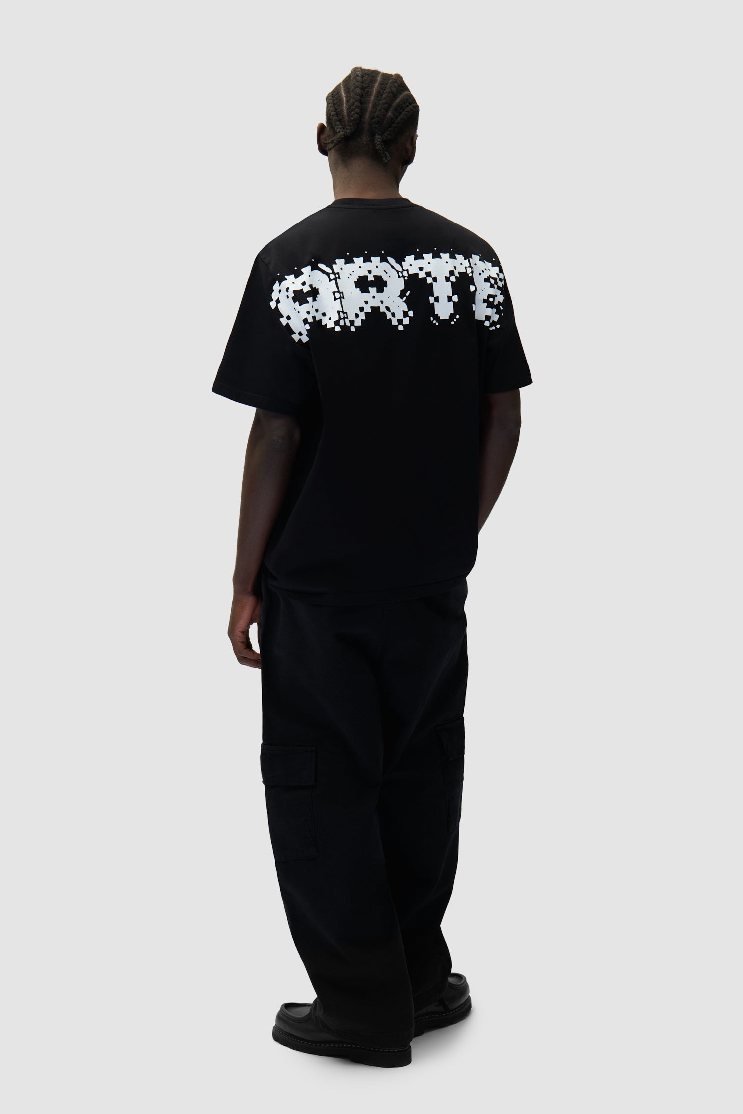 T-shirt Pixel Back - Noir