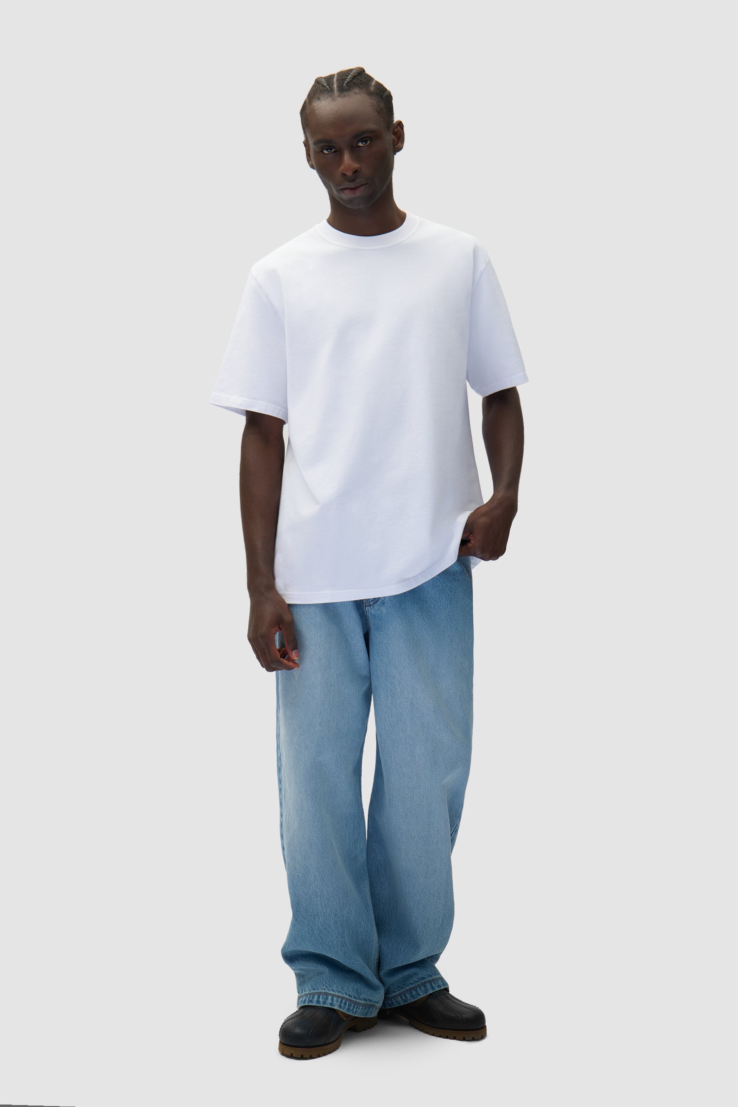 T-shirt Pixel Back - Blanc