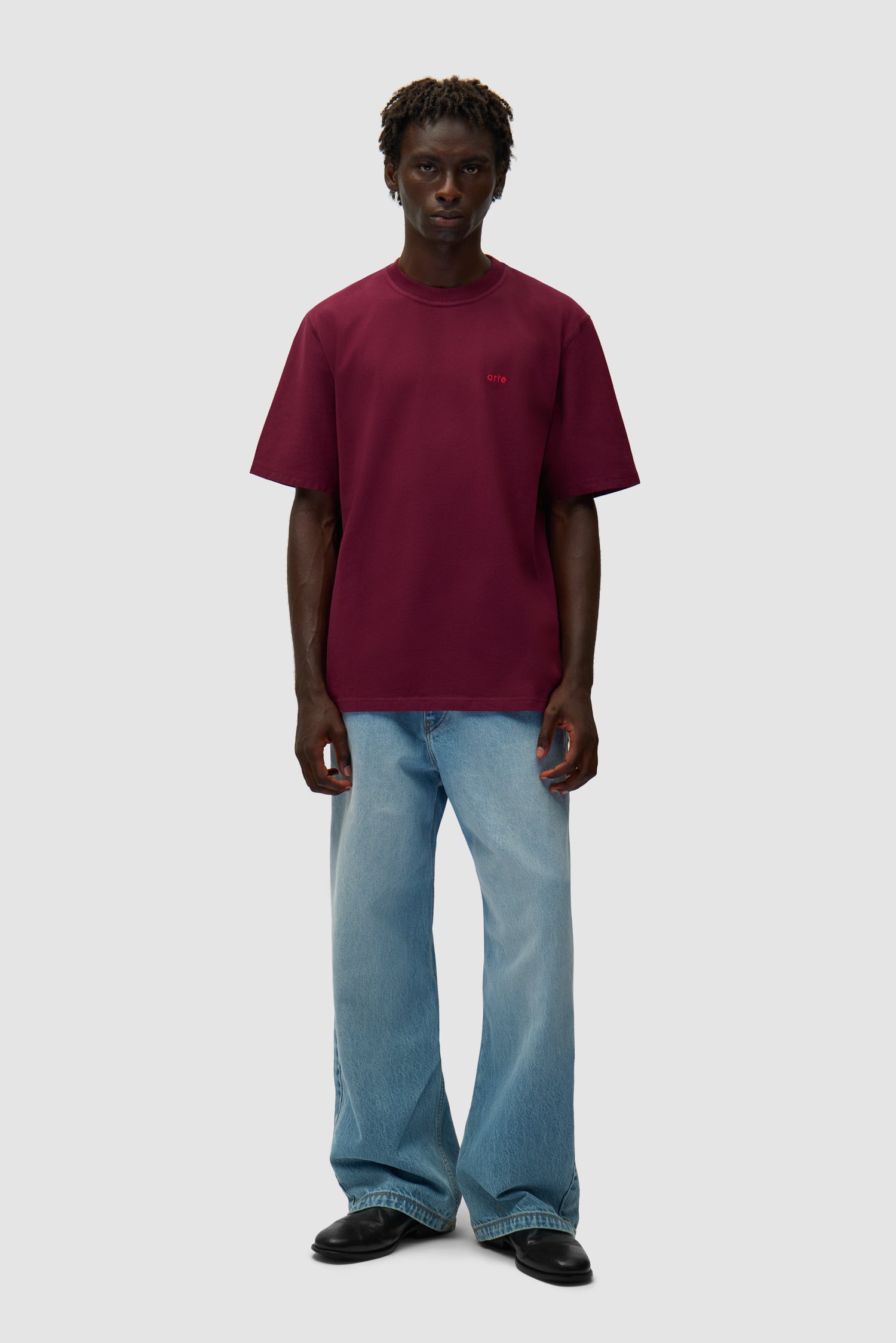 Arte For All T-shirt - Bordeaux