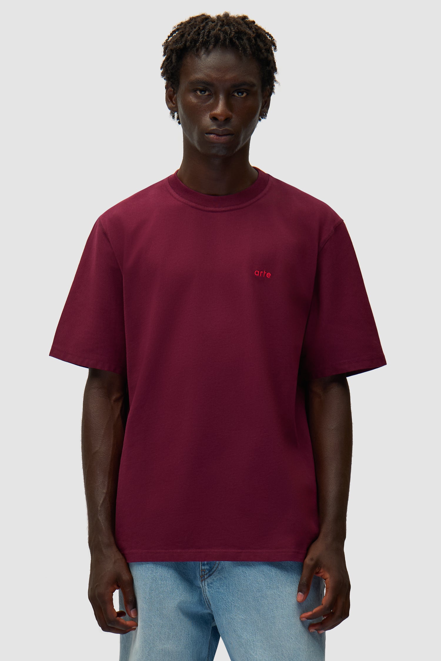 Arte For All T-shirt - Bordeaux