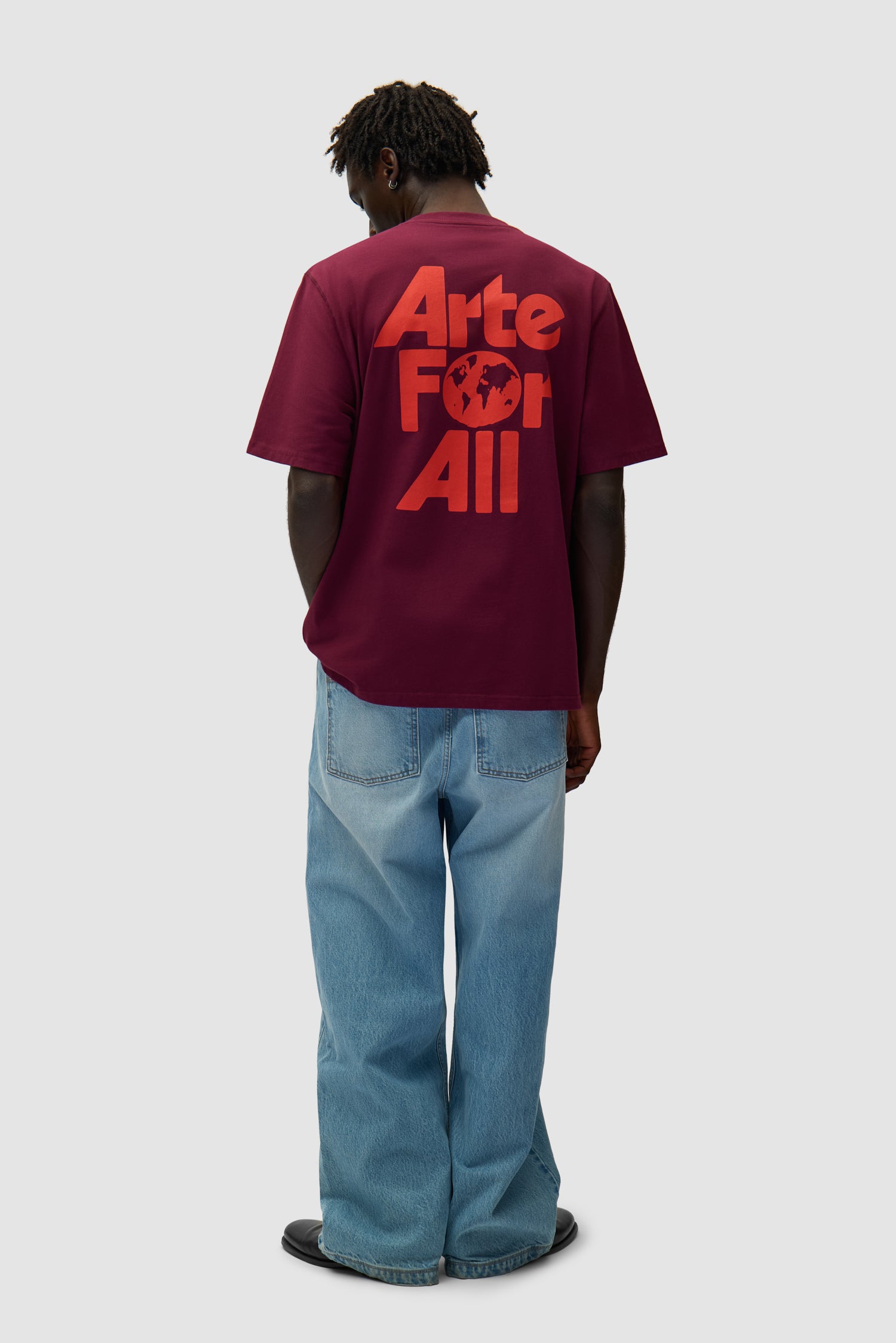 Arte For All T-shirt - Bordeaux