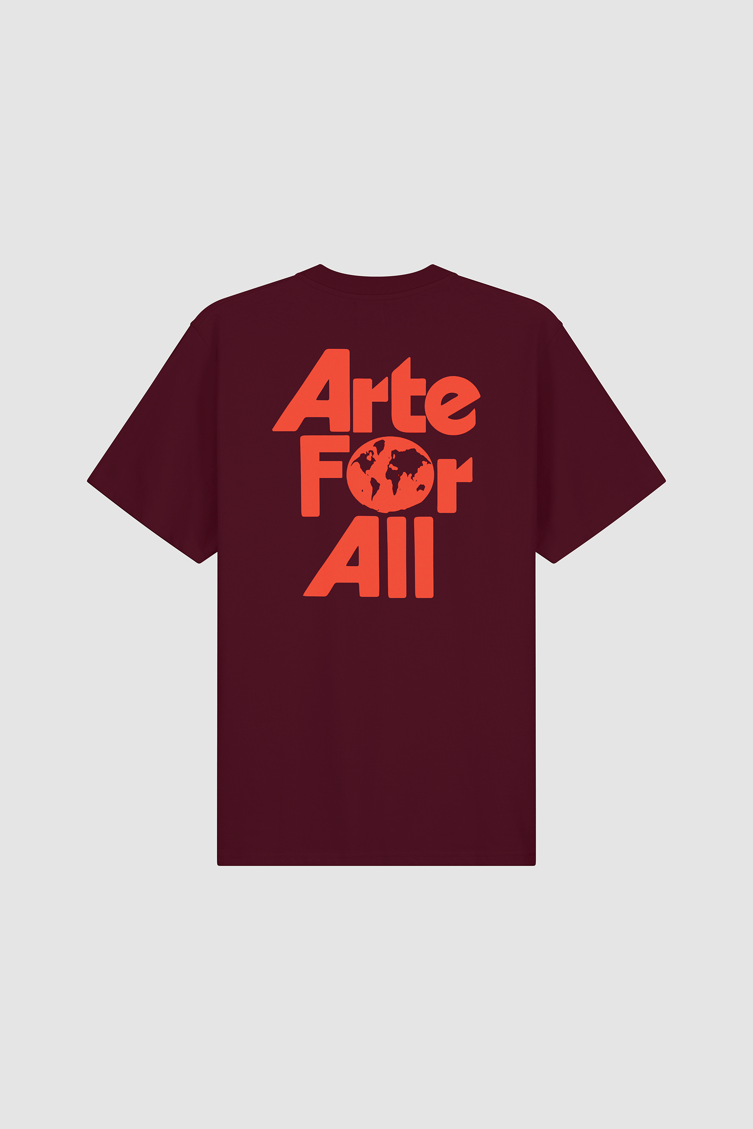 Arte For All T-shirt - Bordeaux
