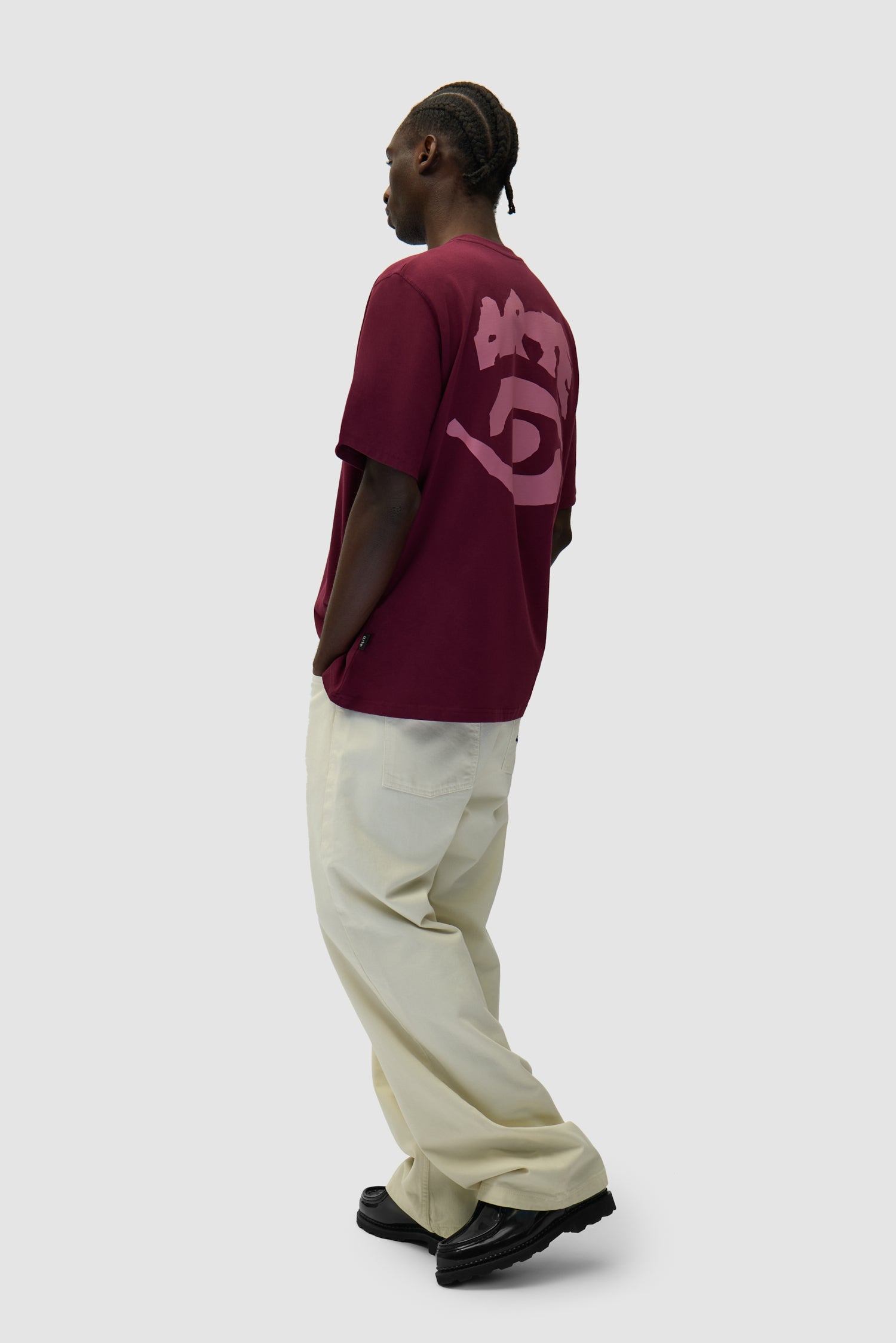 Eye Print T-shirt - Bordeaux