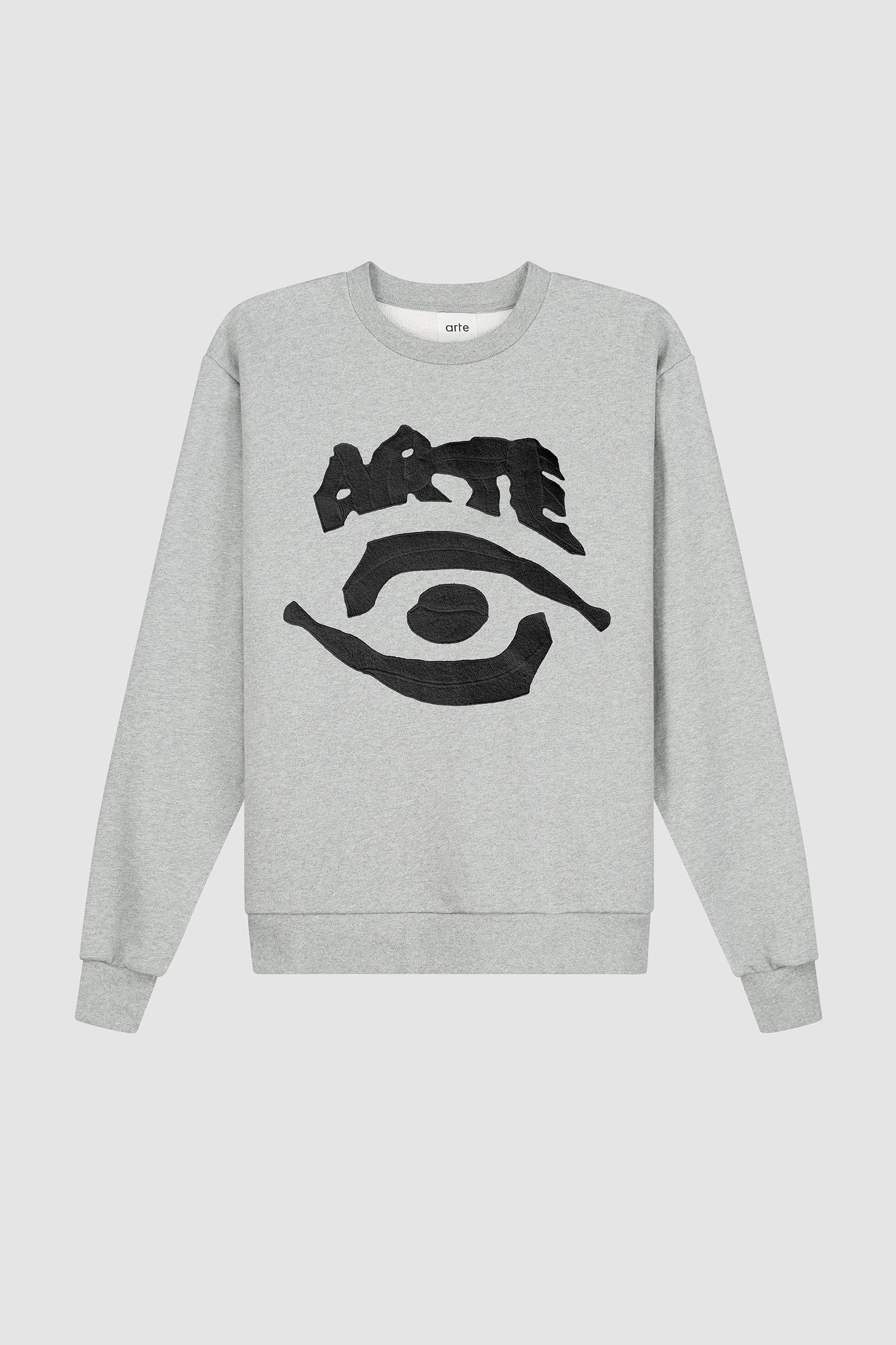 Eye Front Crewneck - Grey
