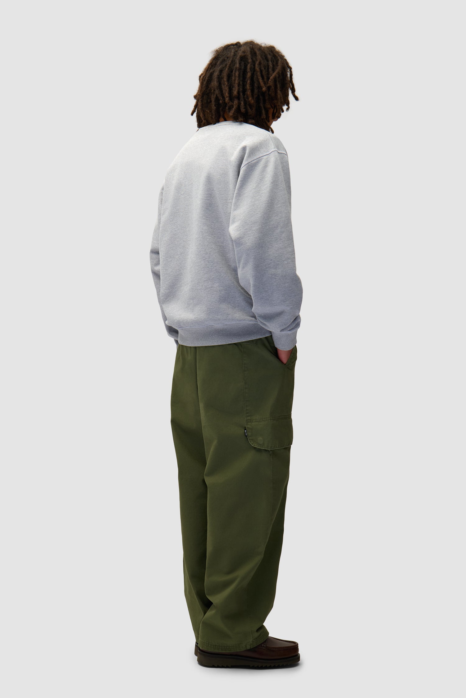 Eye Front Crewneck - Grey