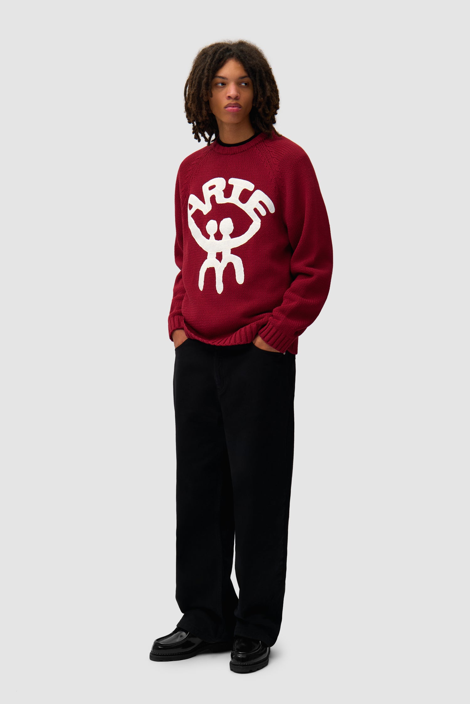 All Together Sweater - Bordeaux