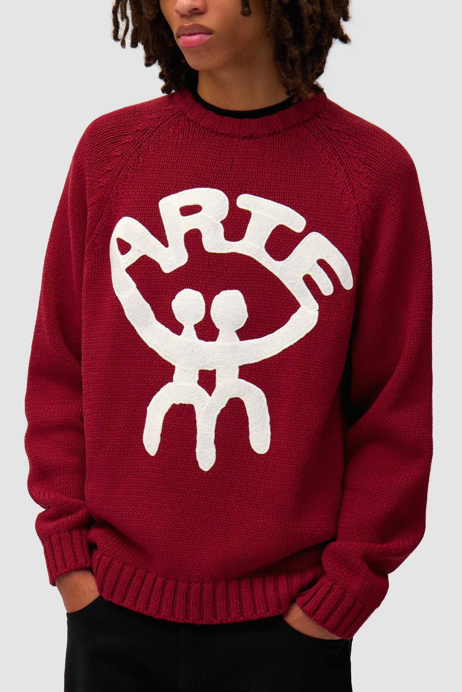 All Together Sweater - Bordeaux